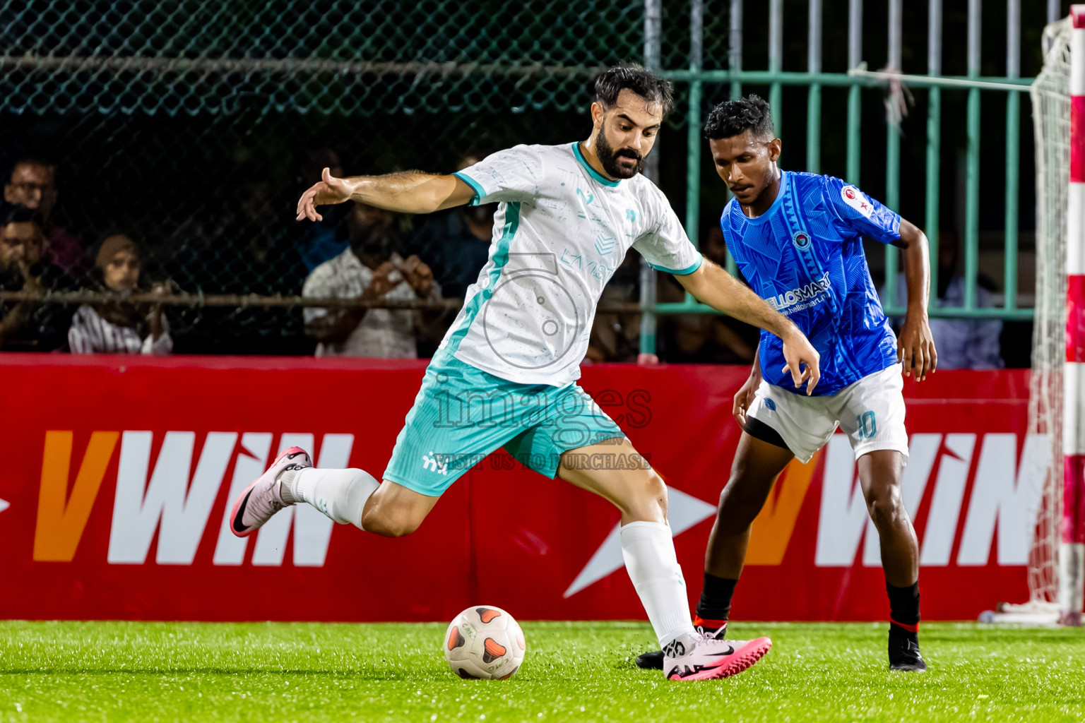 MPL vs Police Club in Day 6 of Club Maldives Cup 2025 was held in Rehendhi Futsal Ground, Hulhumale', Maldives on Saturday, 4th October 2025. Photos: Nausham Waheed / images.mv