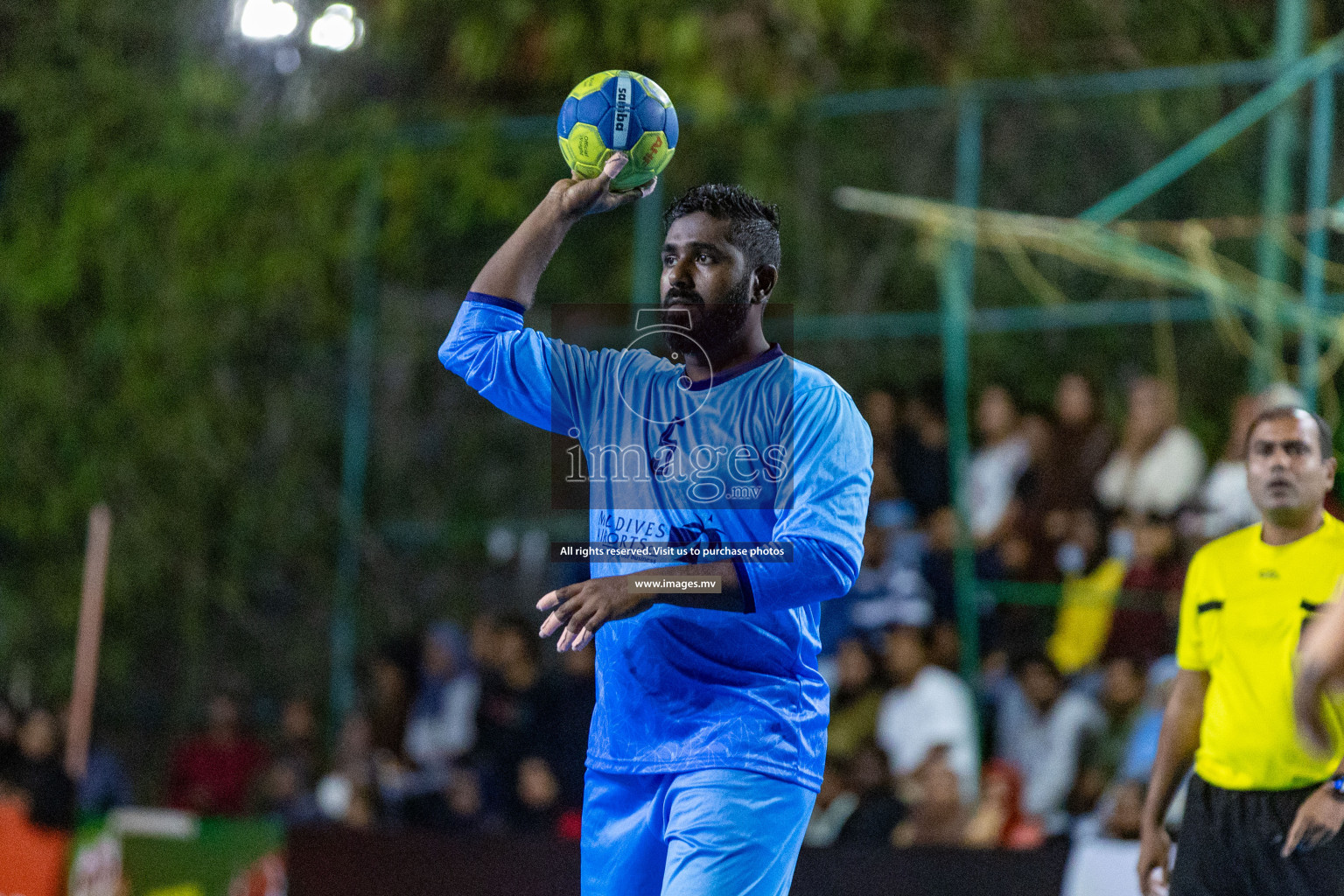 2nd Division Final of 7th Inter-Office/Company Handball Tournament 2023, held in Handball ground, Male', Maldives on Monday, 25th October 2023 Photos: Nausham Waheed/ Images.mv