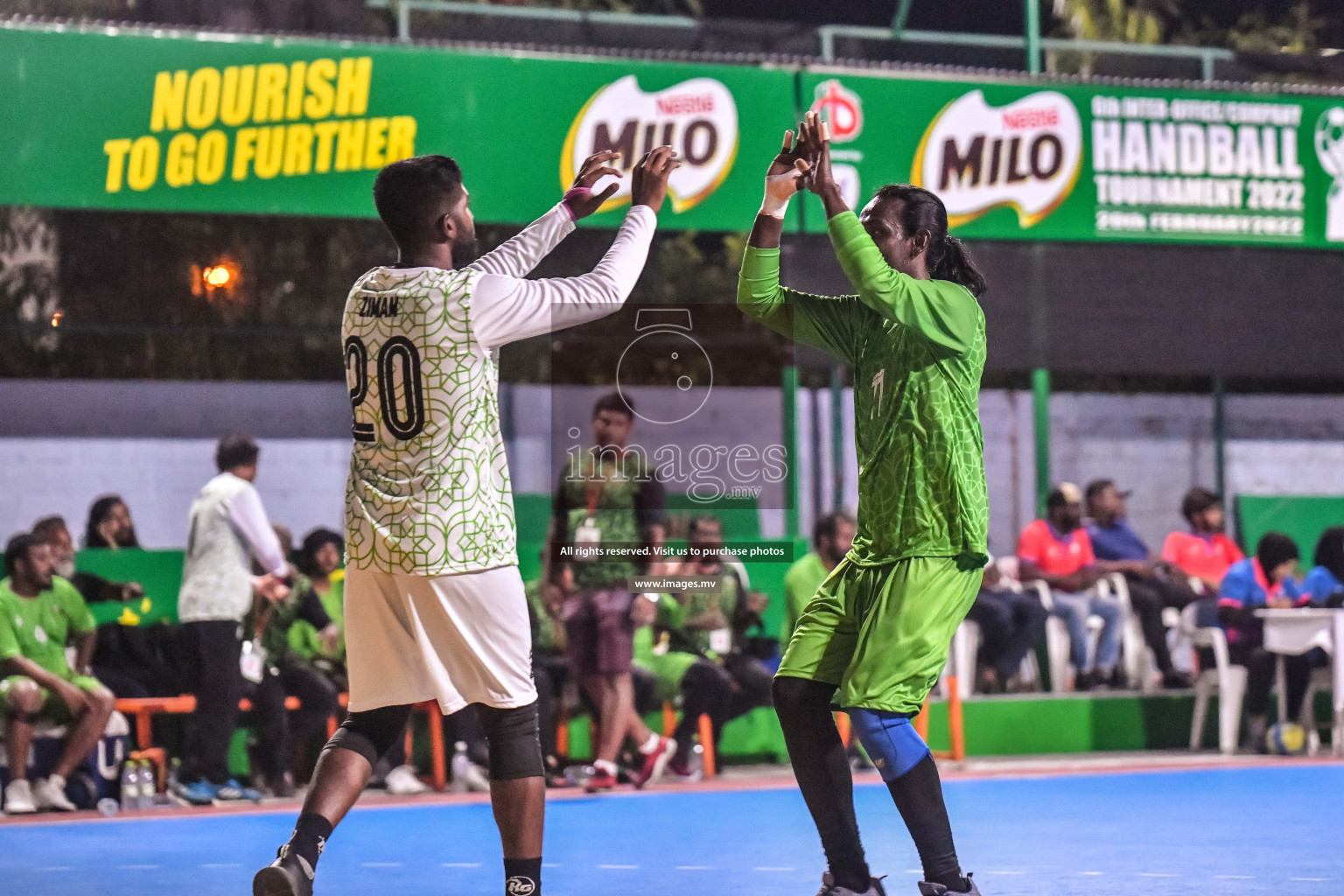 Milo 6th Inter Office Handball Tournament 2022 photos by nausham waheed