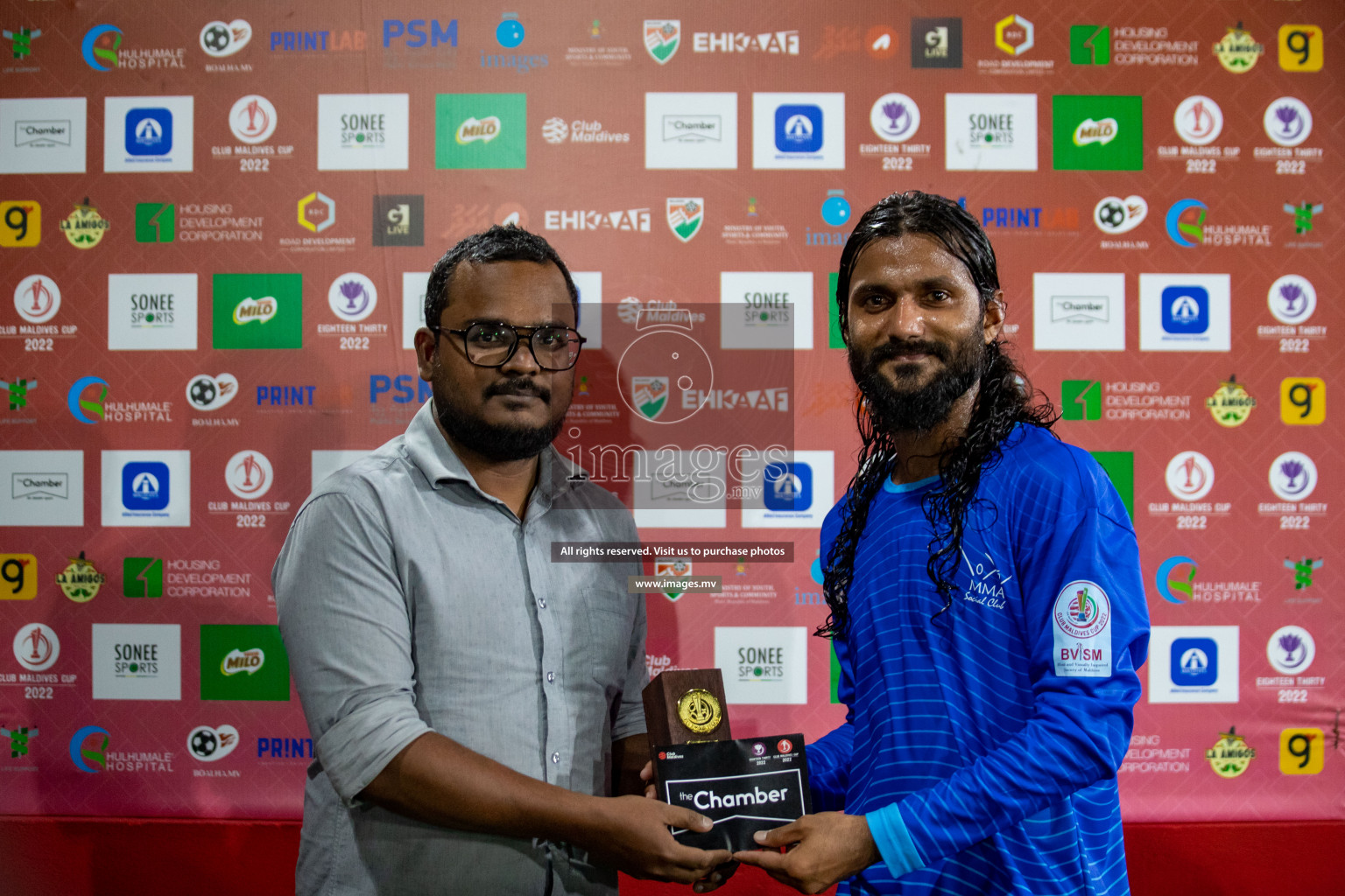 MMA SC vs Club TTS in Club Maldives Cup 2022 was held in Hulhumale', Maldives on Wednesday, 12th October 2022. Photos: Hassan Simah / images.mv