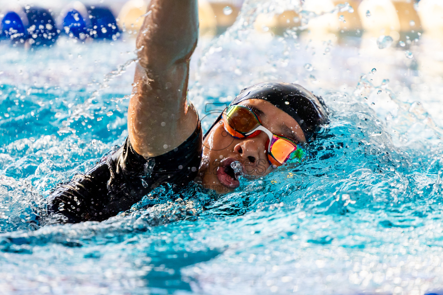 Day 5 of 20th Inter-school Swimming Competition 2024 held in Hulhumale', Maldives on Wednesday, 16th October 2024. Photos: Nausham Waheed / images.mv