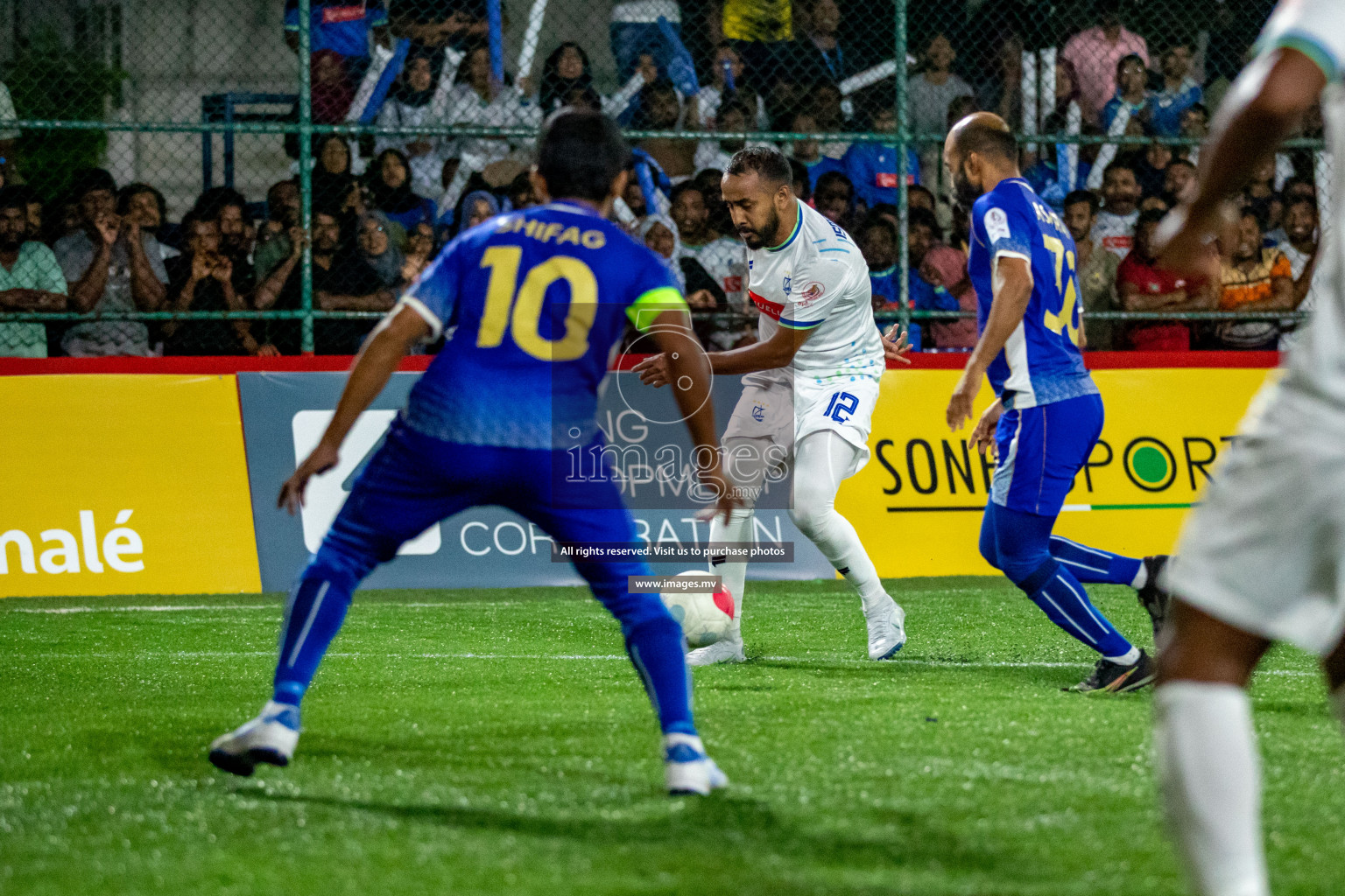 STO RC vs Muleeaage RC in Club Maldives Cup 2022 was held in Hulhumale', Maldives on Thursday, 20th October 2022. Photos: Hassan Simah / images.mv