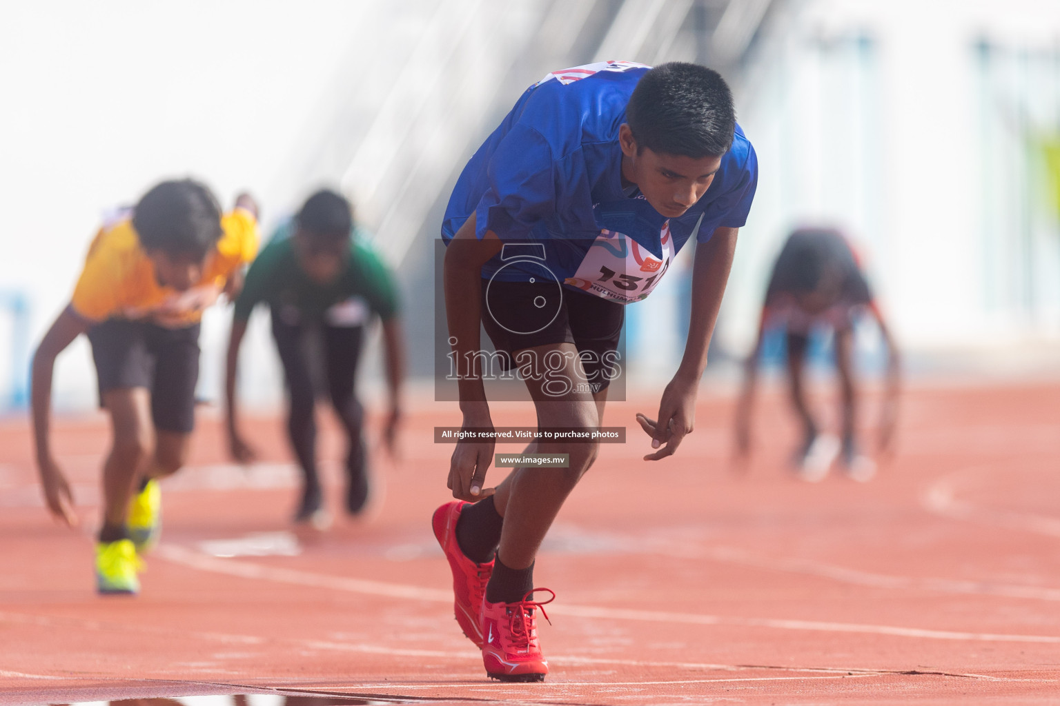 Day two of Inter School Athletics Championship 2023 was held at Hulhumale' Running Track at Hulhumale', Maldives on Sunday, 15th May 2023. Photos: Shuu/ Images.mv