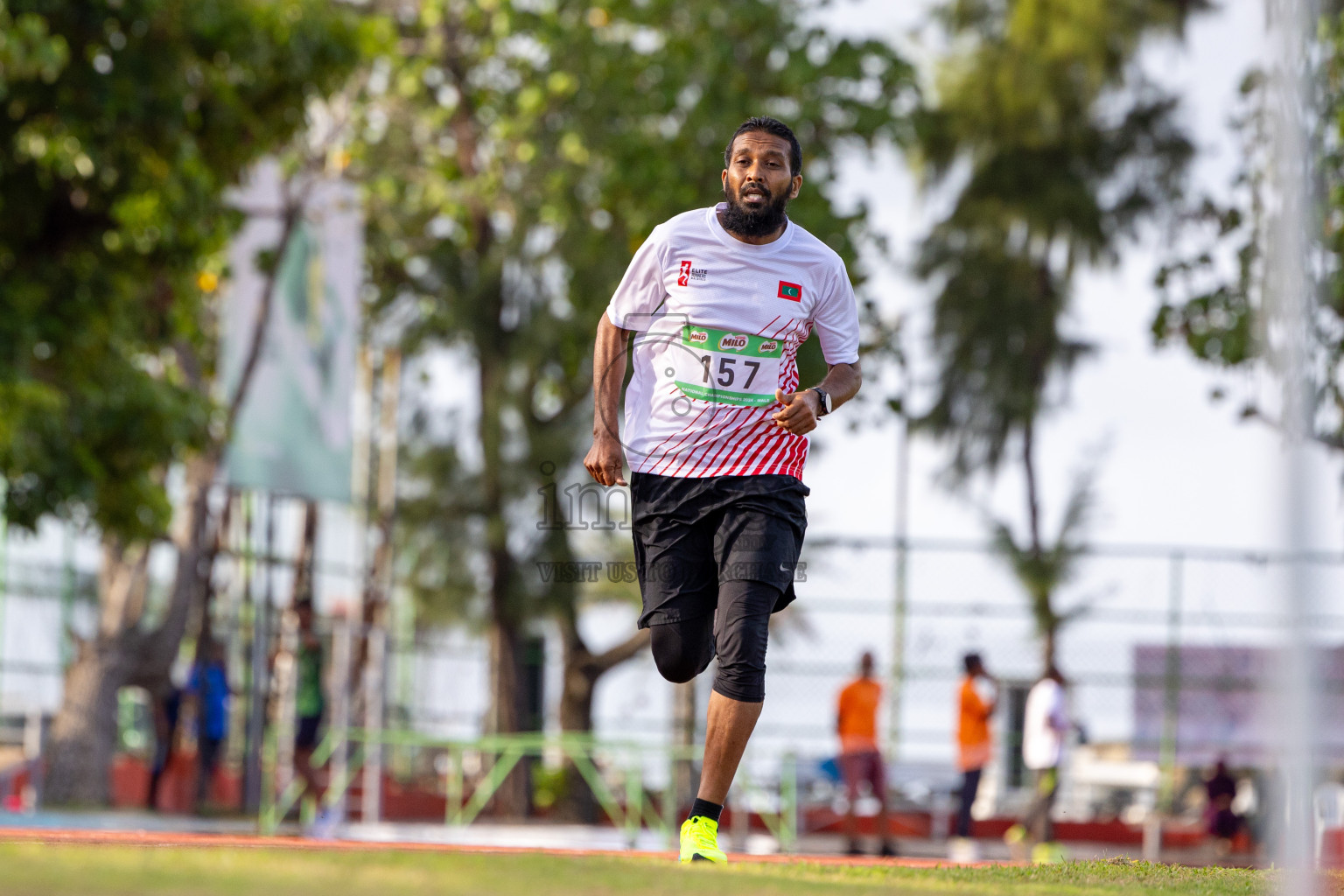 Day 2 of 33rd National Athletics Championship was held in Ekuveni Track at Male', Maldives on Friday, 6th September 2024.
Photos: Ismail Thoriq / images.mv