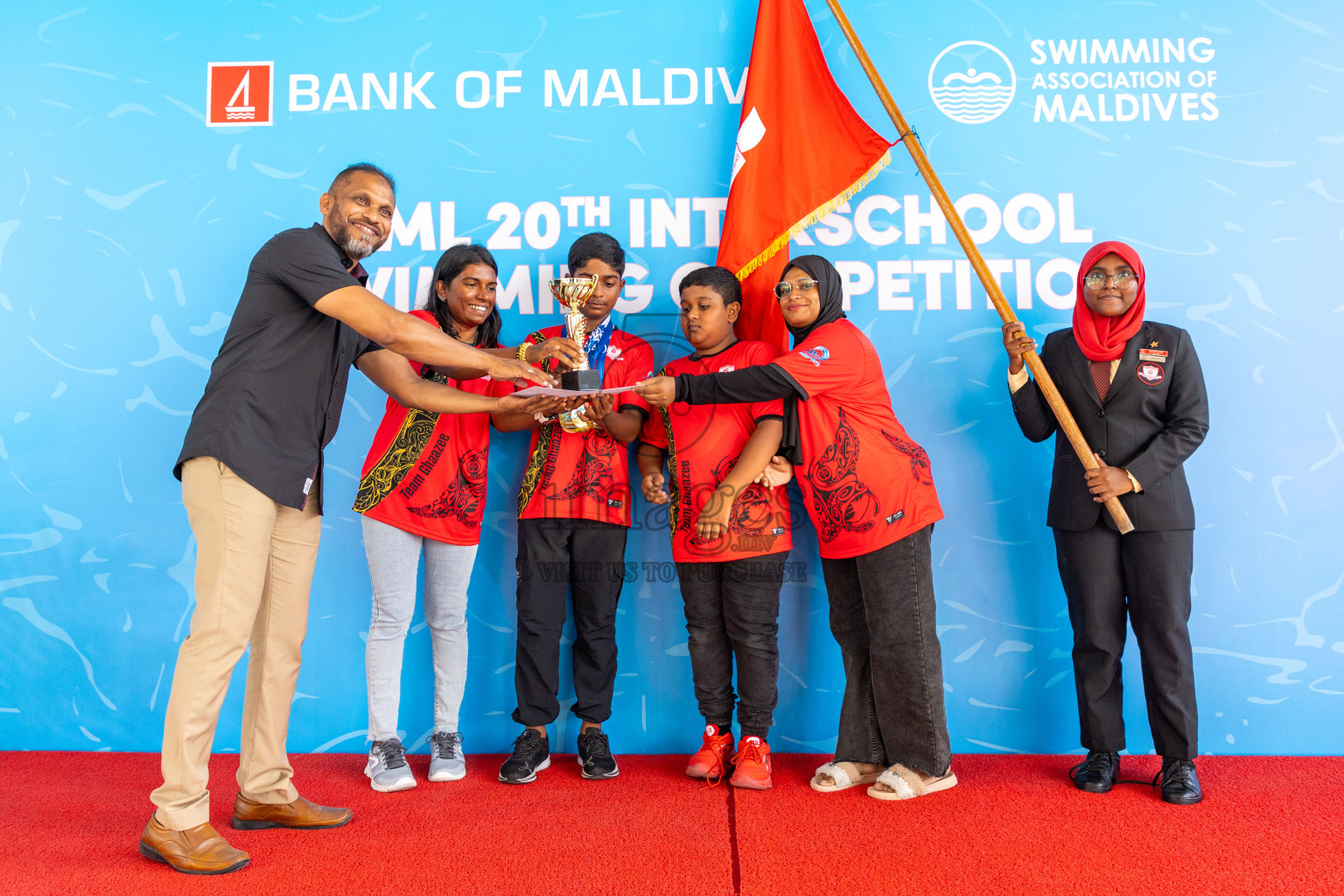 Closing ceremony of BML 20th Inter-School Swimming Competition was held in Hulhumale' Swimming Complex on Saturday, 19th October 2024. 
Photos: Ismail Thoriq