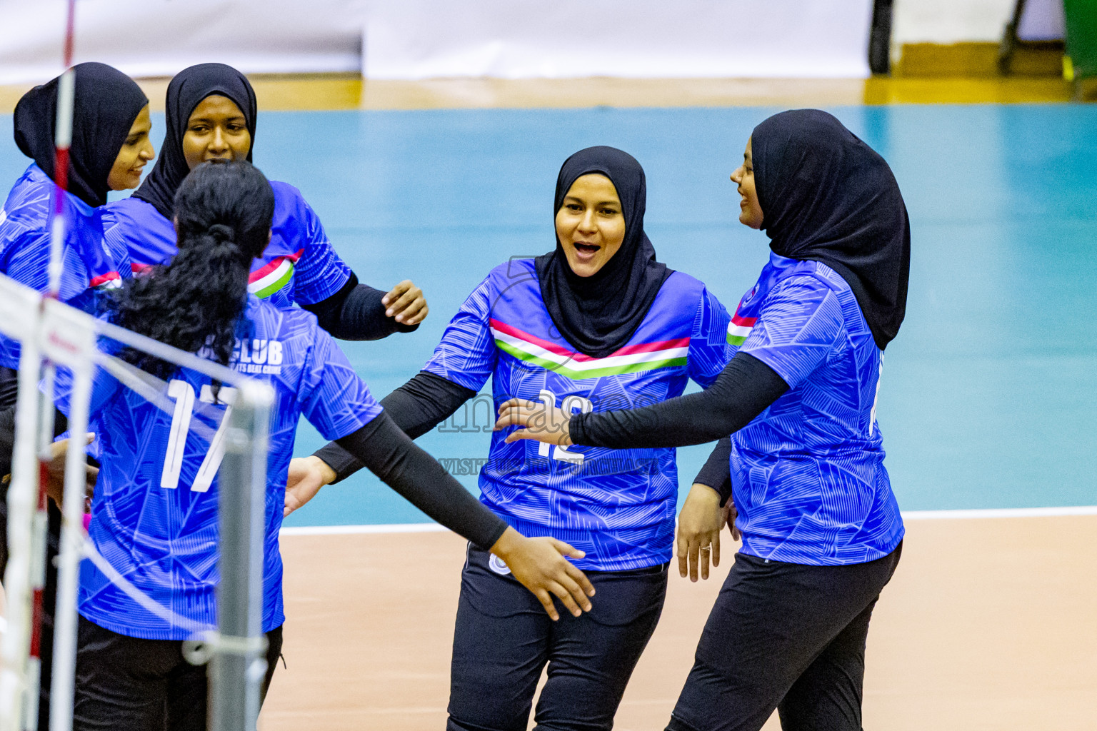 Day 3 of Women's Division of Milo VAM Cup 2024 held in Male', Maldives on Wednesday, 10th July 2024 at Social Center Indoor Hall Photos By: Nausham Waheed / images.mv