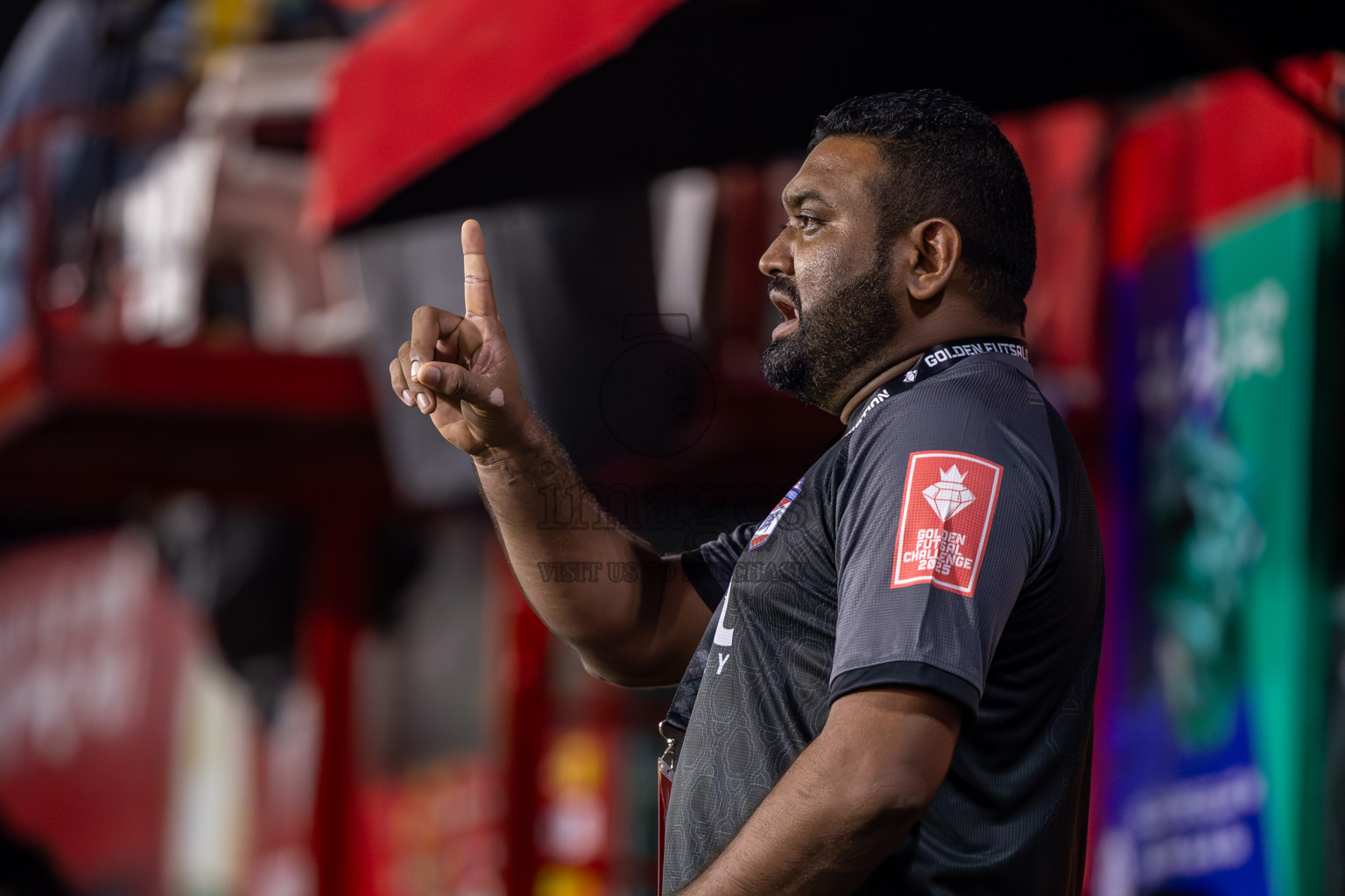 Th Dhiyamigili vs Th Vilufushi  in Day 6 of Golden Futsal Challenge 2025 on Friday, 6th January 2025, in Hulhumale', Maldives
Photos: Ismail Thoriq / images.mv