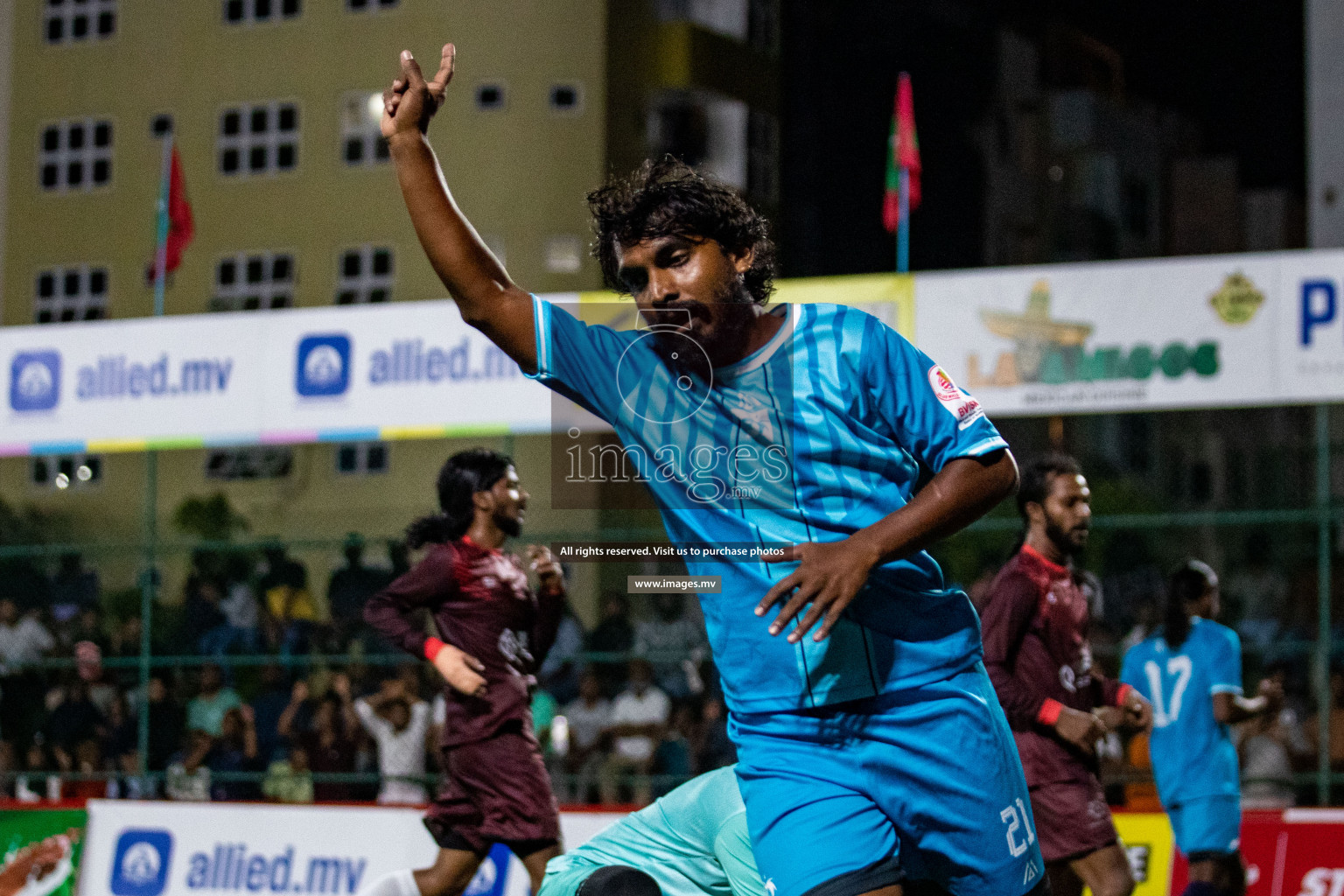 MACL vs Trade Club in Club Maldives Cup 2022 was held in Hulhumale', Maldives on Sunday, 9th October 2022. Photos: Hassan Simah / images.mv