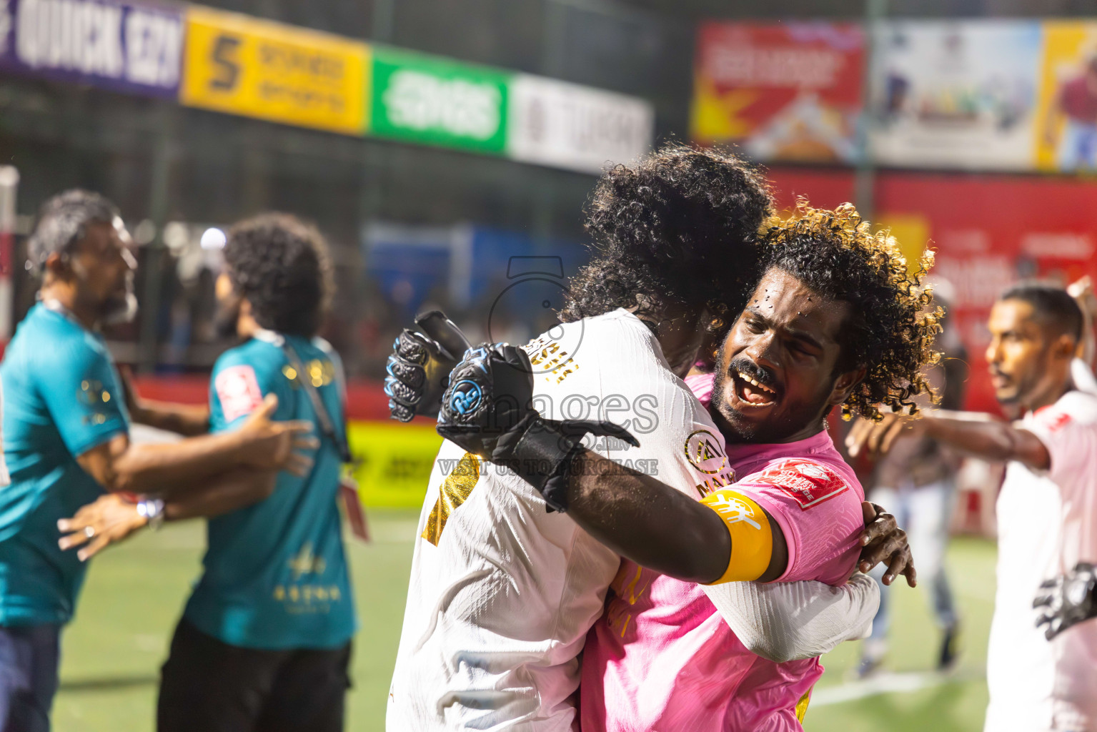 K Maafushi vs K Kaashidhoo in Kaafu Atoll Finals Day 27 of Golden Futsal Challenge 2025 was held on Friday , 31st January 2025, in Hulhumale', Maldives. Photos: Abdulla Abeed / images.mv