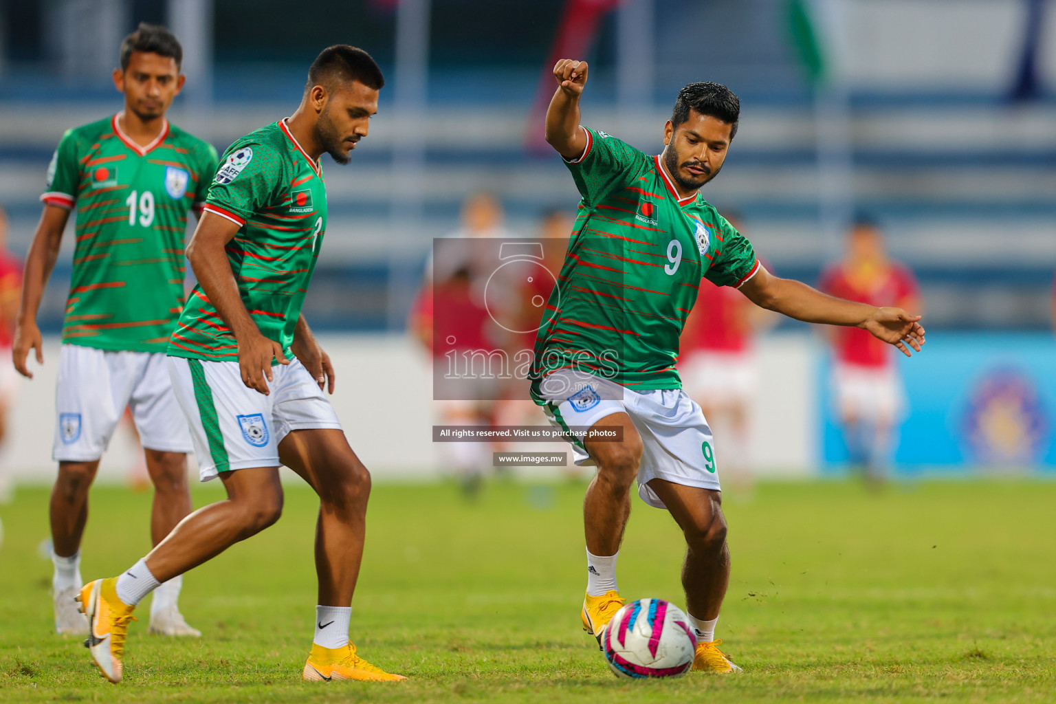 hutan vs Bangladesh in SAFF Championship 2023 held in Sree Kanteerava Stadium, Bengaluru, India, on Tuesday, 28th June 2023. Photos: Nausham Waheedh/ images.mv