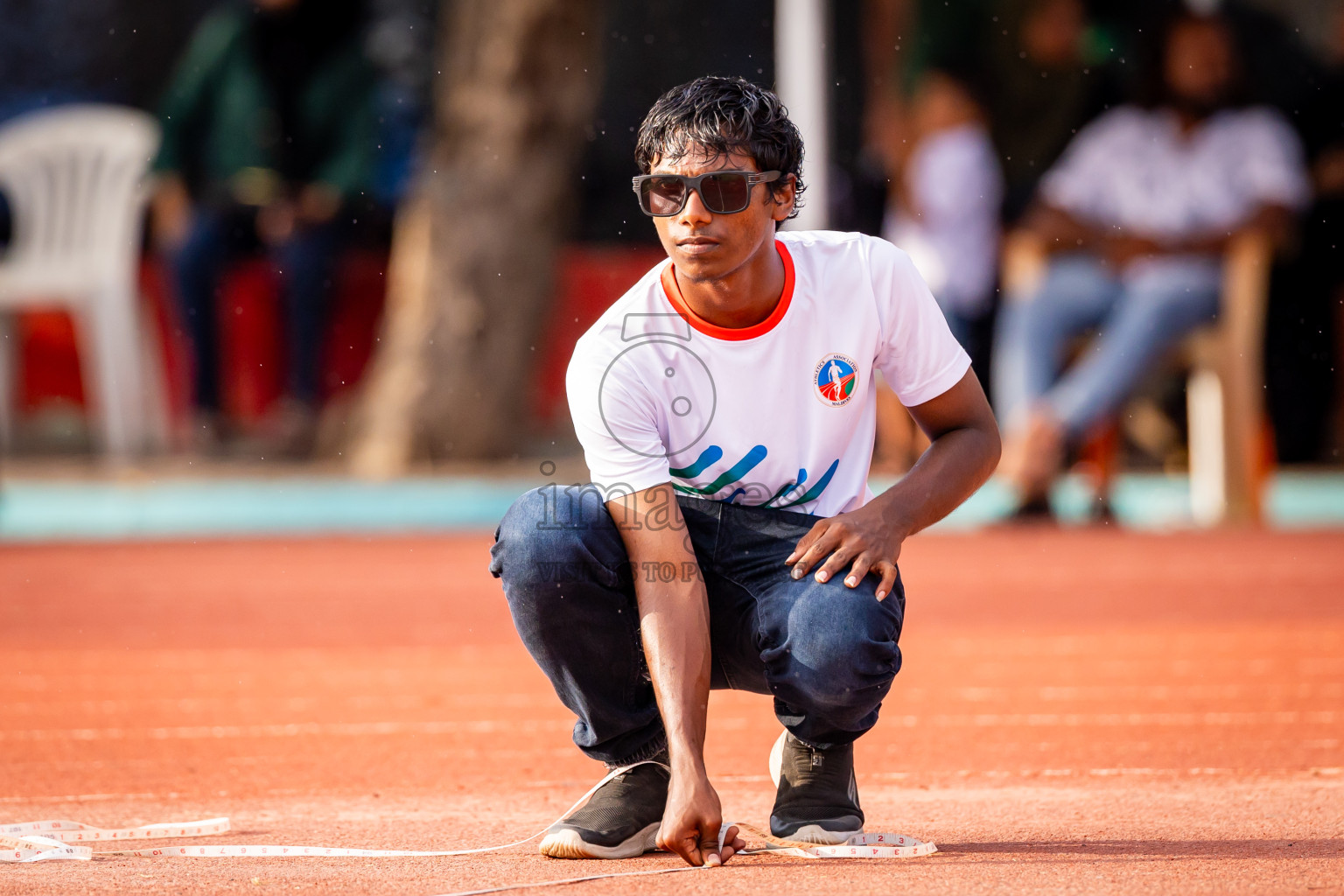 Day 3 of Inter-school Athletics Championship 2025 held in Ekuveni Synthetic Track, Male', Maldives on Wednesday, 08th October 2025. Photos by: Nausham Waheed / Images.mv