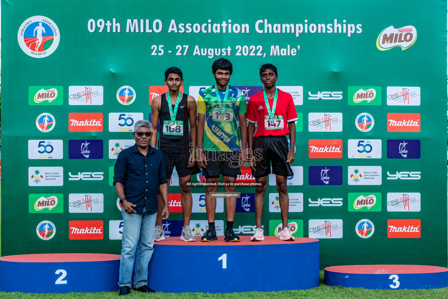 Day 3 of Milo Association Athletics Championship 2022 on 27th Aug 2022, held in, Male', Maldives Photos: Nausham Waheed / Images.mv