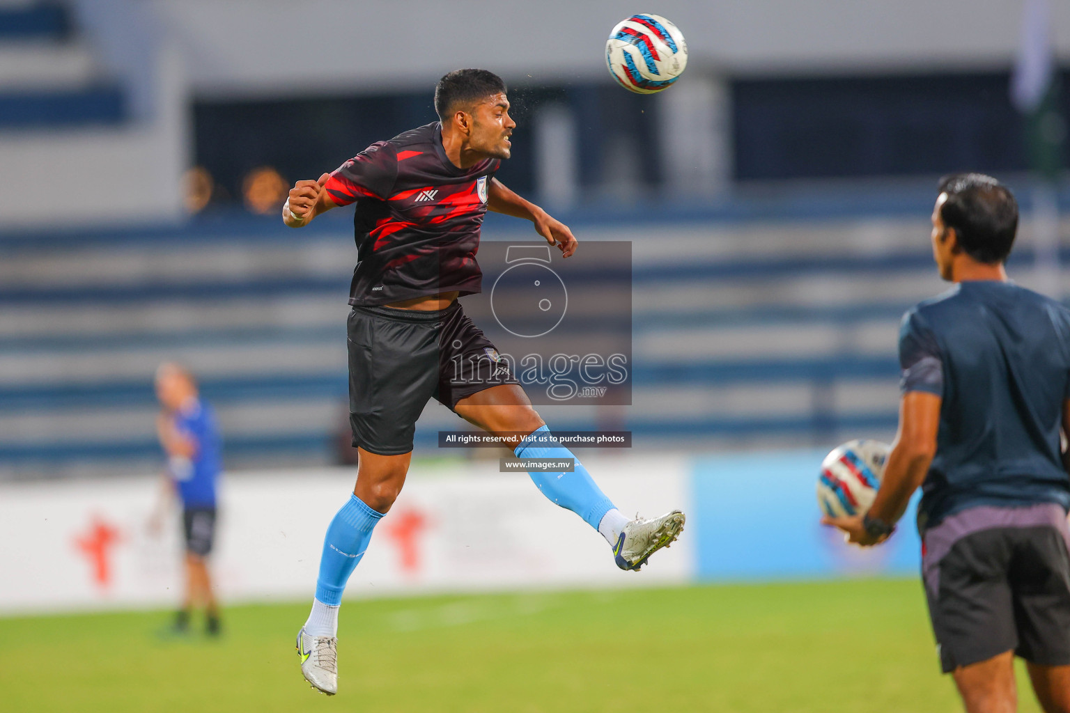 Lebanon vs India in the Semi-final of SAFF Championship 2023 held in Sree Kanteerava Stadium, Bengaluru, India, on Saturday, 1st July 2023. Photos: Nausham Waheed / images.mv