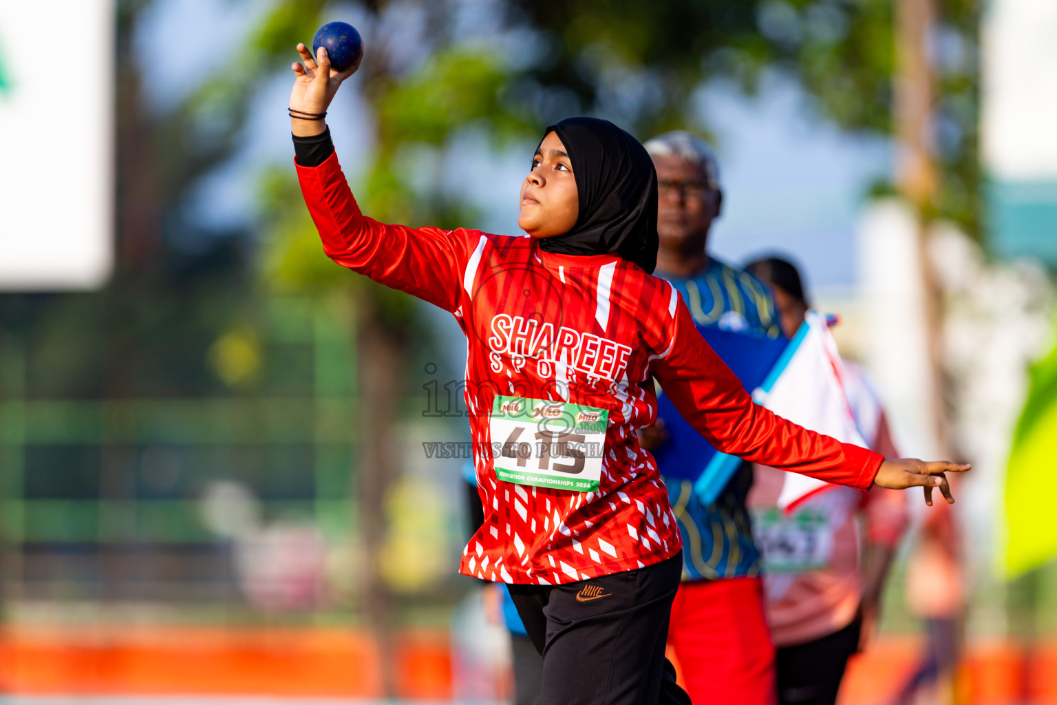 Day 2 of MILO Athletics Association Championship was held on Wednesday, 6th May 2024 in Male', Maldives. Photos: Nausham Waheed