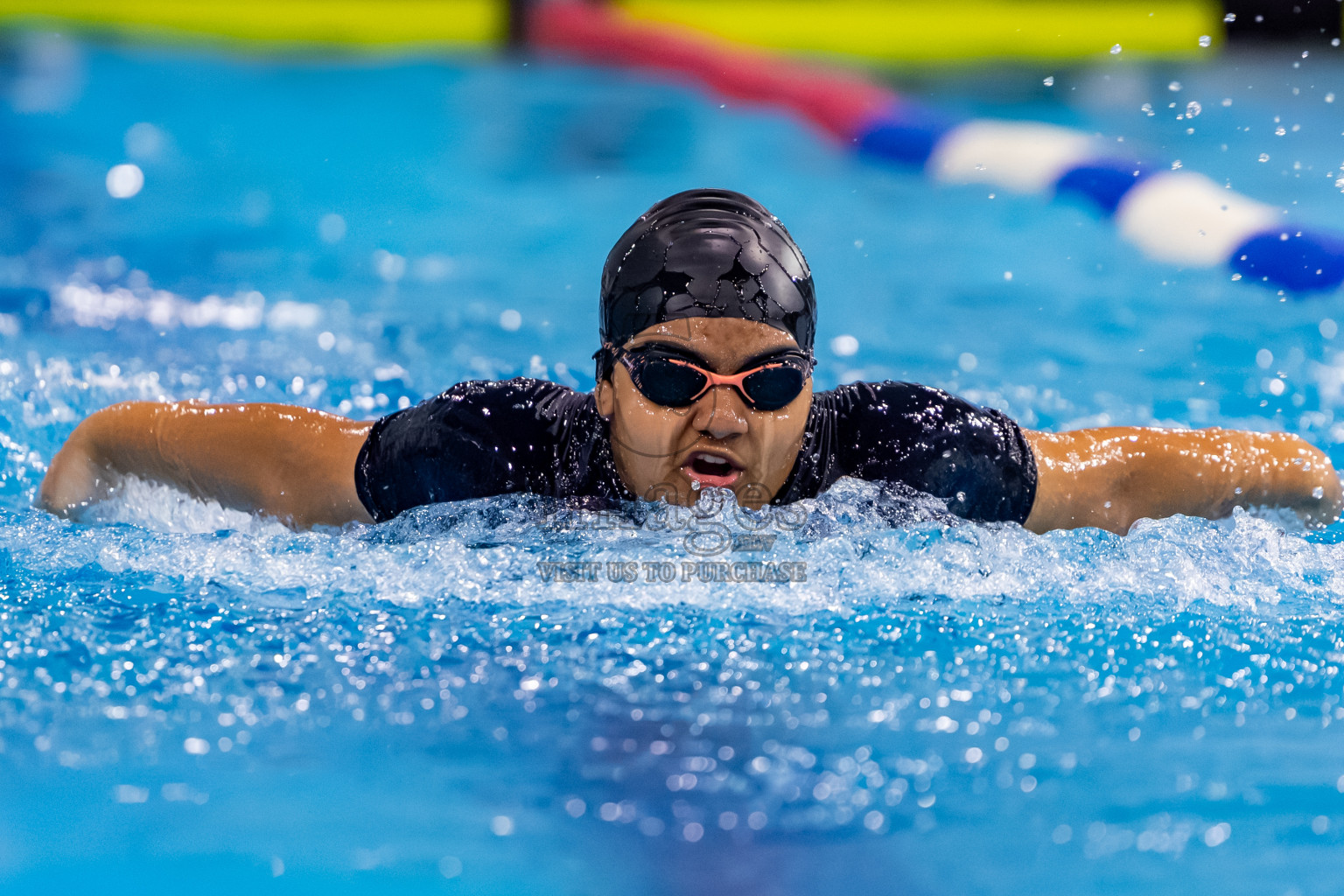 Day 3 of BML 21st Interschool Swimming Competition 2025 was held in Hulhumale' Swimming Pool, Hulhumale', Maldives on Monday, 13th October 2025. Photos: Nausham Waheed / images.mv