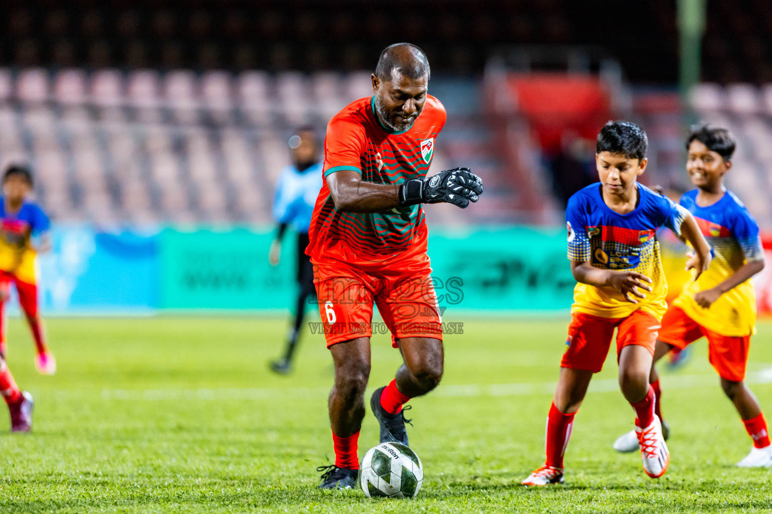 Super United Sports vs TC Sports Club in the Final of Under 19 Youth Championship 2024 was held at National Stadium in Male', Maldives on Monday, 1st July 2024. Photos: Nausham Waheed / images.mv