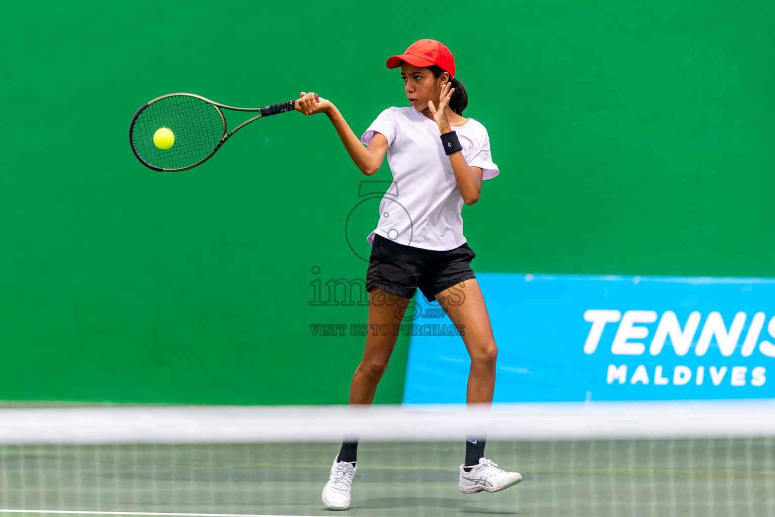 Day 1 of ATF Maldives Junior Open Tennis was held in Male' Tennis Court, Male', Maldives on Monday, 9th December 2024. Photos: Nausham Waheed / images.mv