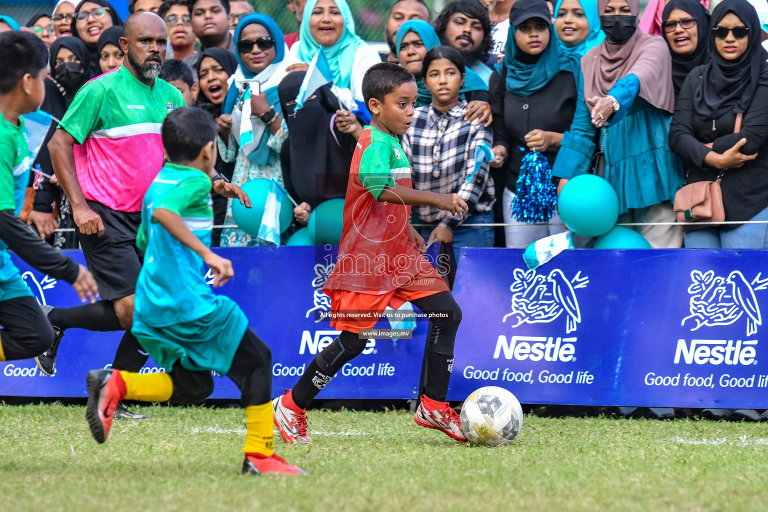 Day 4 of Milo Kids Football Fiesta 2022 was held in Male', Maldives on 22nd October 2022. Photos: Nausham Waheed / images.mv