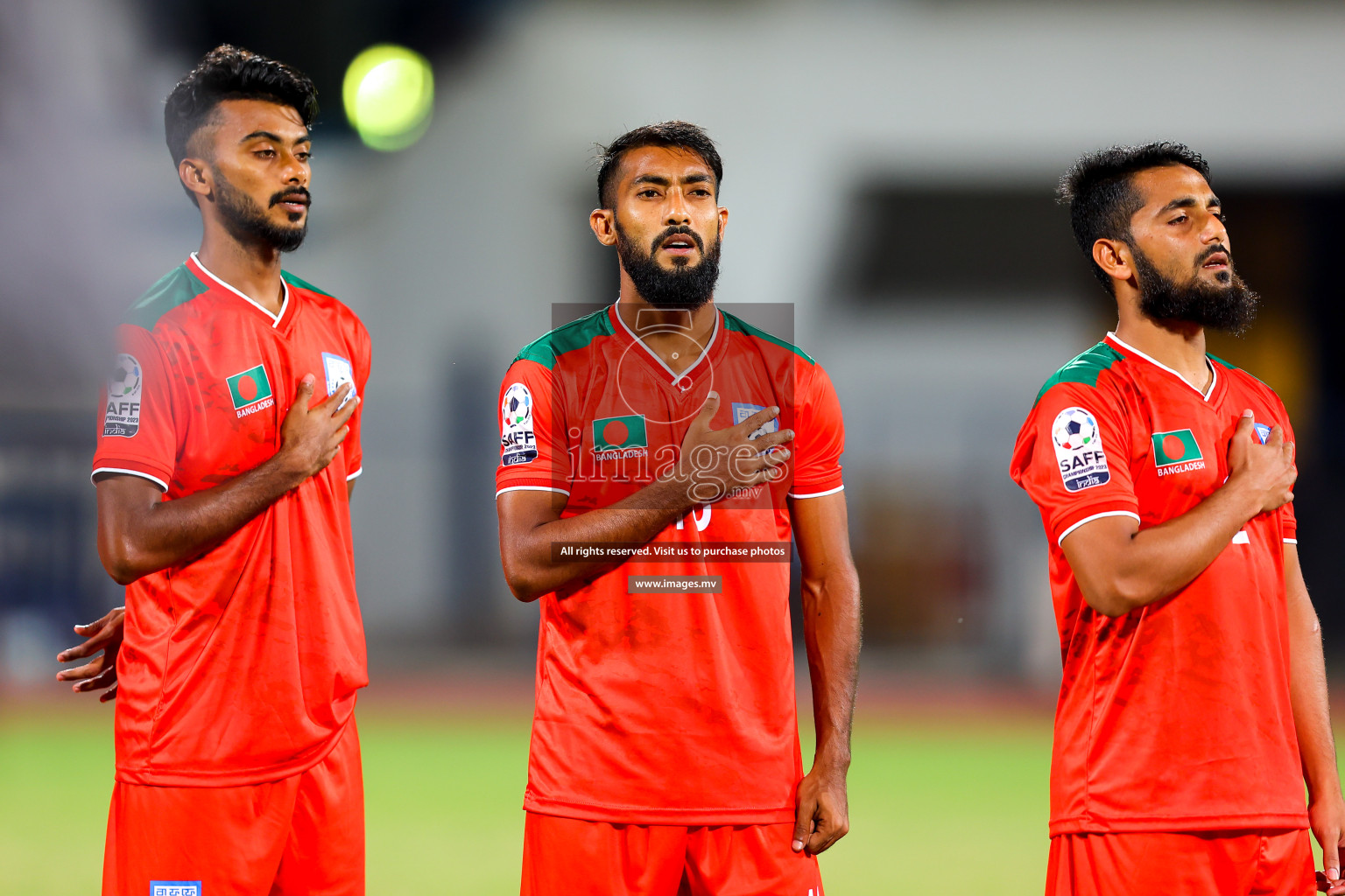 Bhutan vs Bangladesh in SAFF Championship 2023 held in Sree Kanteerava Stadium, Bengaluru, India, on Wednesday, 28th June 2023. Photos: Nausham Waheed, Hassan Simah / images.mv