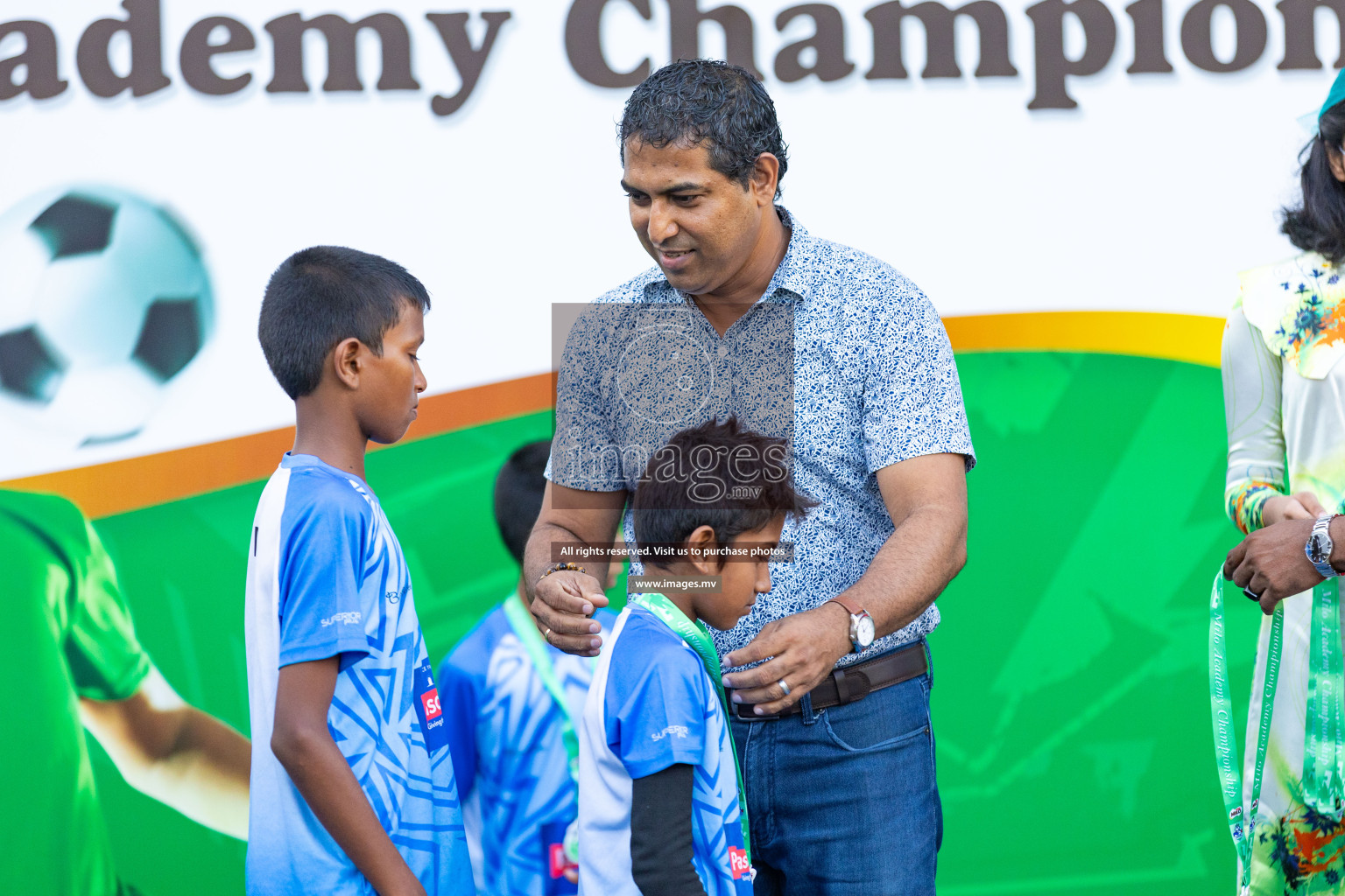 Day 2 of MILO Academy Championship 2023 (U12) was held in Henveiru Football Grounds, Male', Maldives, on Saturday, 19th August 2023. Photos: Nausham Waheedh / images.mv