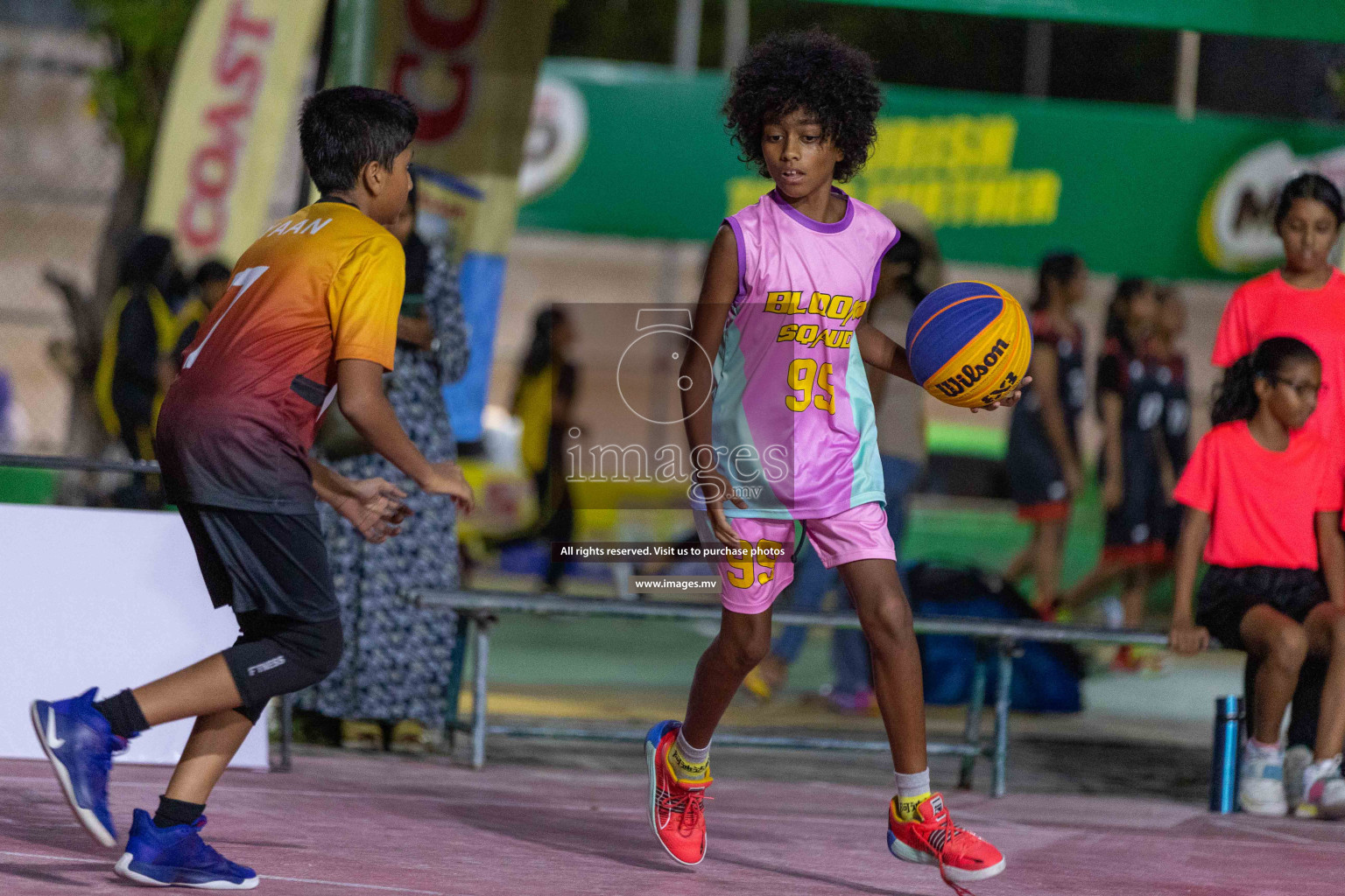 Day4 of Slamdunk by Sosal on 15th April 2023 held in Male'. Photos: Ismail Thoriq / images.mv