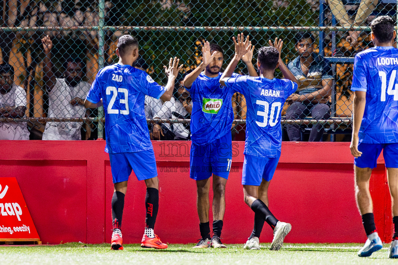 Kulhivaru Vuzaara vs Police Club in Day 15 of Office League 2025 was held on Friday, 2nd May 2025 in Hulhumale', Maldives. Photos: Nausham Waheed / images.mv
