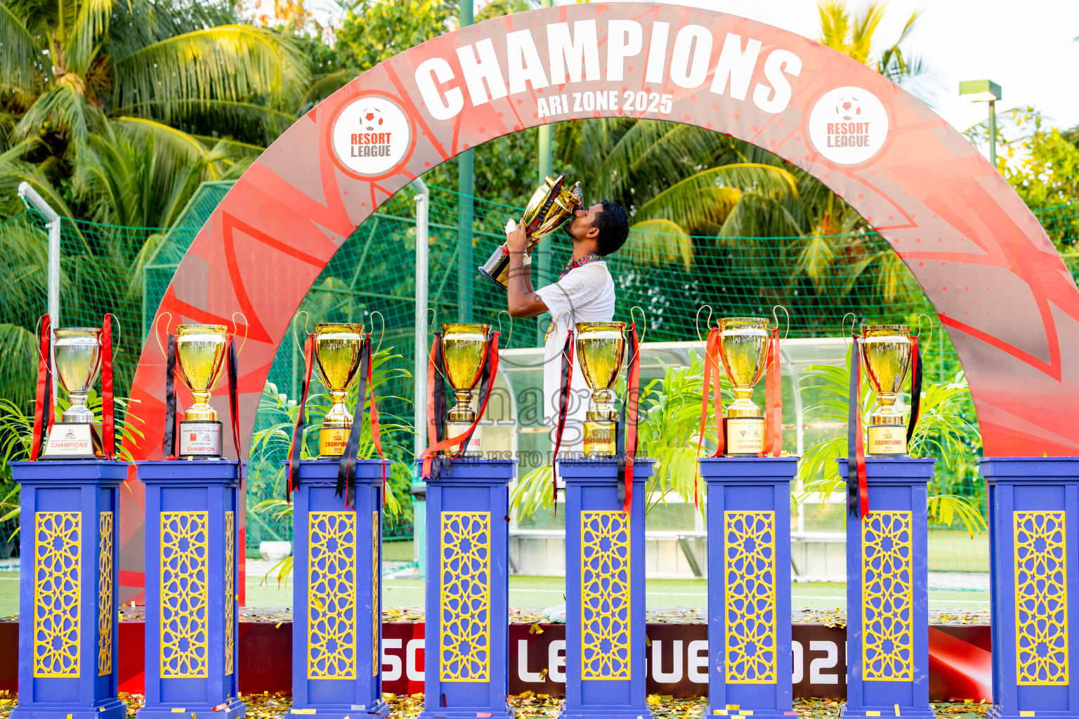 Barcelo vs Conrad in the Final of Resort League 2025 (Ari Zone) was held on Sunday, 28th June 2025 in Conrad Maldives Rangali Island, Alif Dhaalu Atoll, Maldives. Photos: Nausham Waheed / images.mv