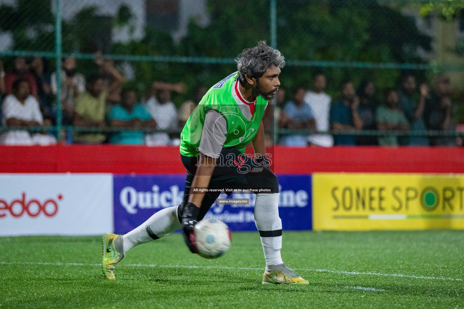 GA. Kanduhulhudhoo vs GA. Nilandhoo in Day 7 of Golden Futsal Challenge 2023 on 11 February 2023 in Hulhumale, Male, Maldives