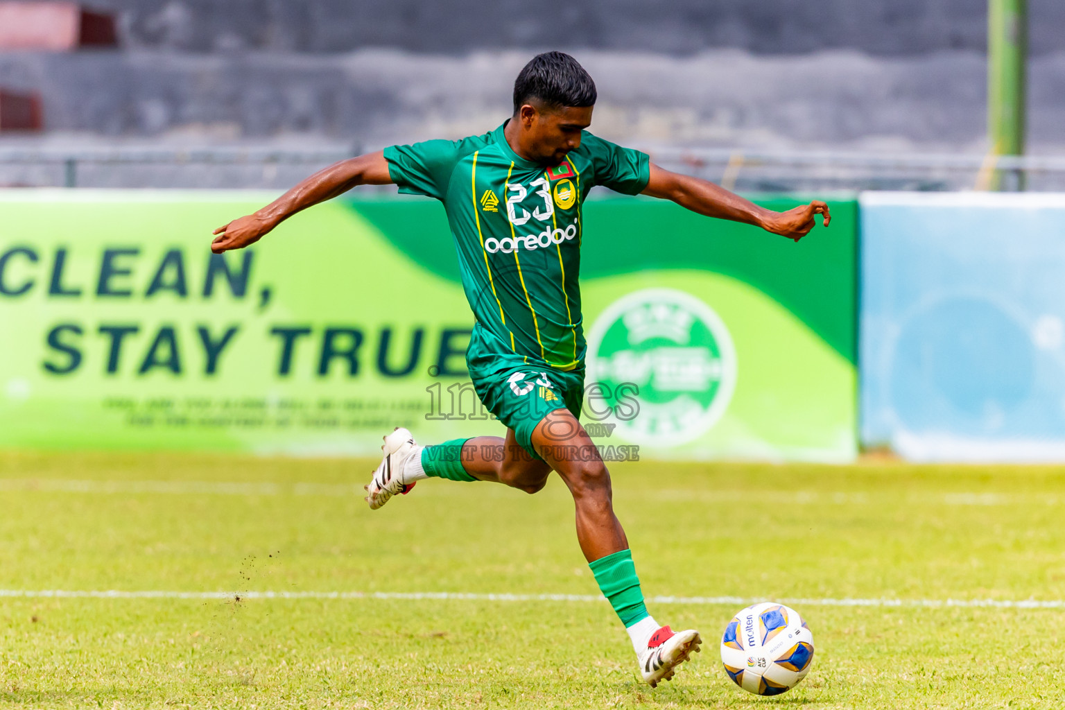 Maziya SC vs Al Arabi SC in AFC Challenge League 2025/26 Preliminary Stage was held at National Stadium in Male', Maldives on Tuesday, 12th August 2025. Photos: Nausham Waheed / images.mv