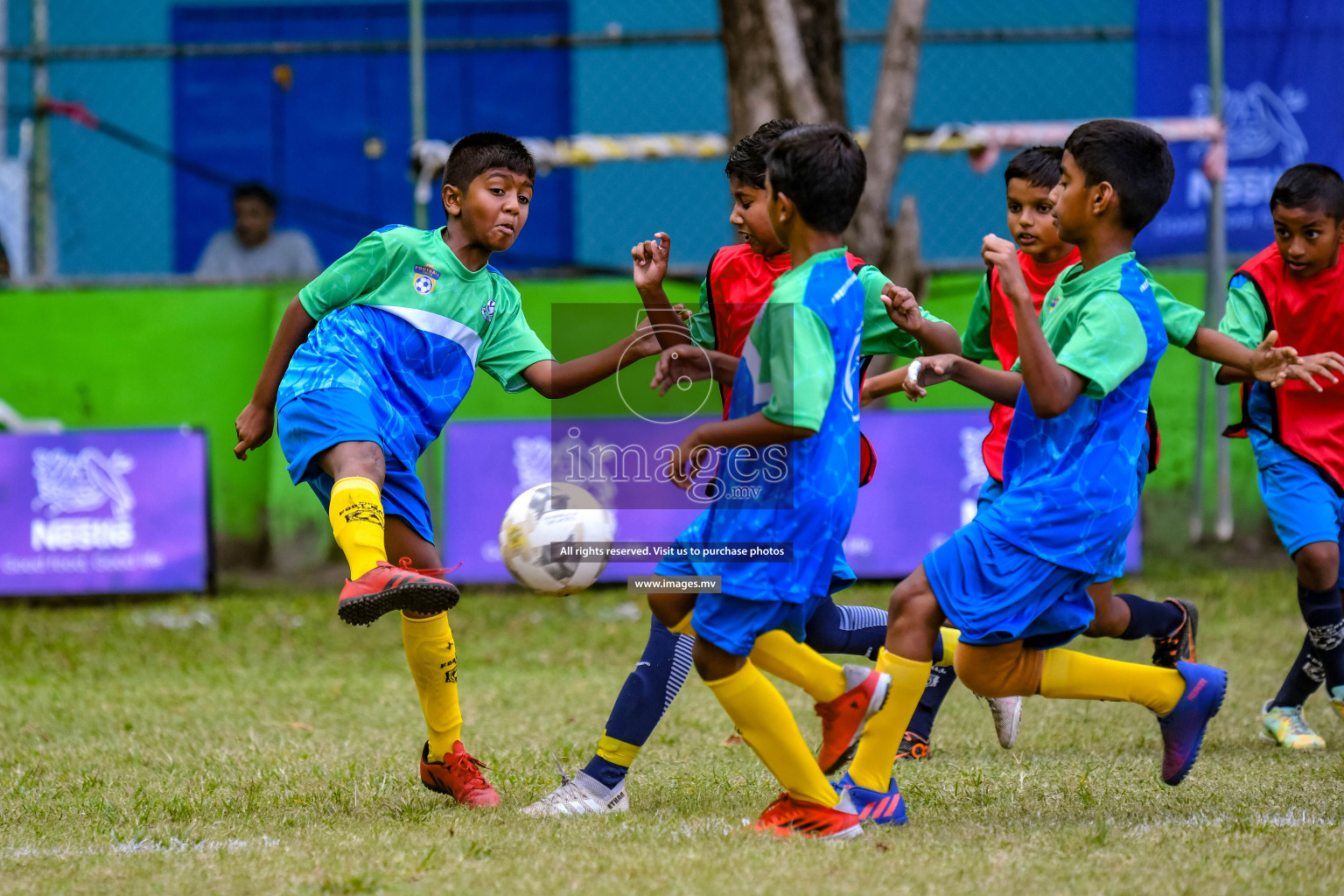 Day 4 of Milo Kids Football Fiesta 2022 was held in Male', Maldives on 22nd October 2022. Photos: Nausham Waheed / images.mv