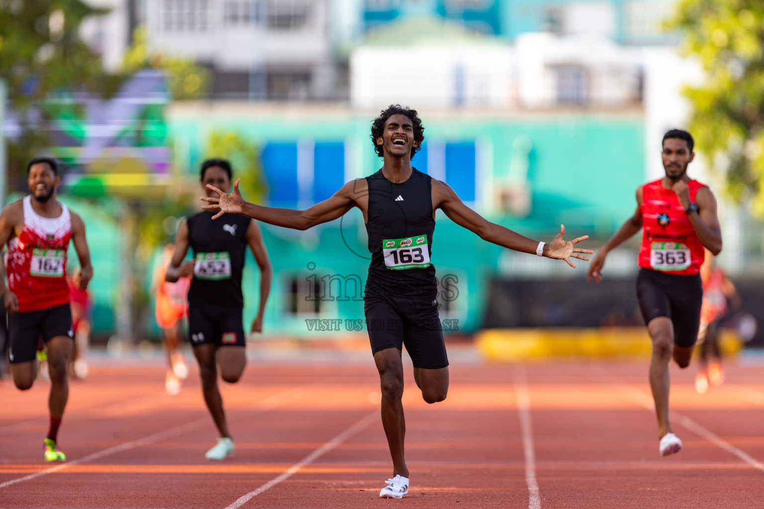 Day 3 of MILO Athletics Association Championship was held on Thursday, 7th May 2024 in Male', Maldives. Photos: Nausham Waheed