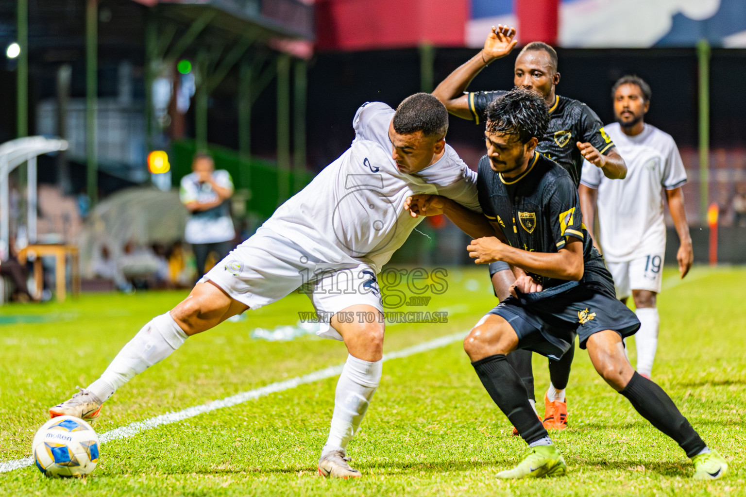 Club Eagles vs Club Green Streets in Dhivehi Premier League 2025/26 held in National Football Stadium, Male', Maldives on Wednesday, 1st September 2025. Photos: Areef Adam / Images.mv
