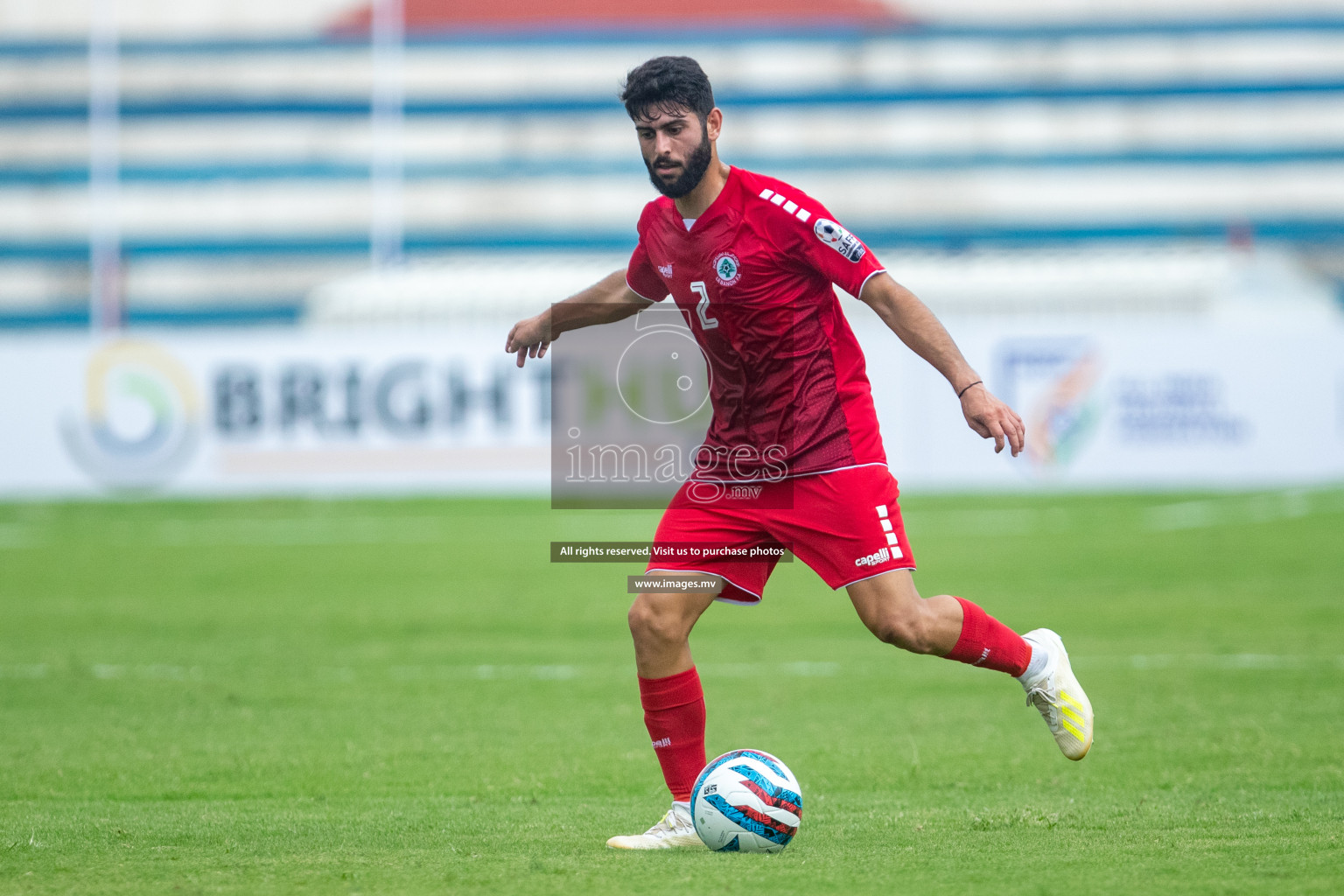 Lebanon vs Bangladesh in SAFF Championship 2023 held in Sree Kanteerava Stadium, Bengaluru, India, on Wednesday, 22nd June 2023. Photos: Nausham Waheed / images.mv