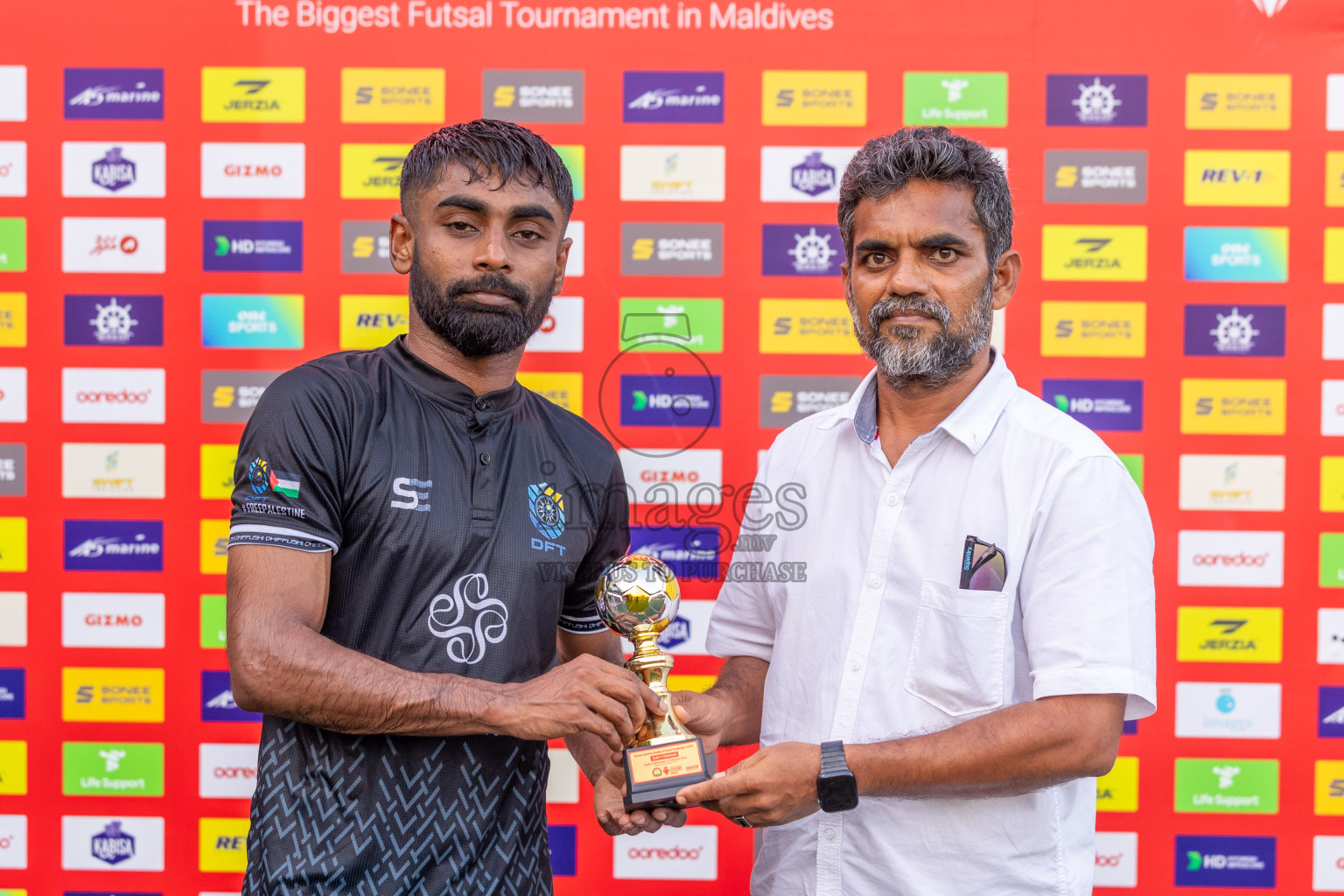 K Dhiffushi vs K Gulhi in Day 19 of Golden Futsal Challenge 2024 was held on Friday, 2nd February 2024, in Hulhumale', Maldives
Photos: Ismail Thoriq / images.mv