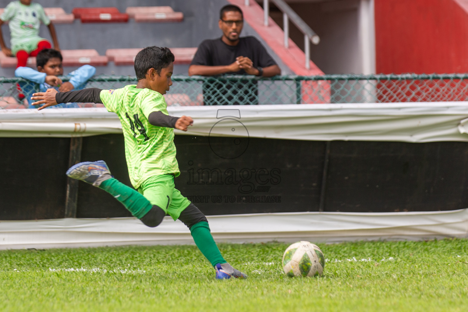 Day 2 of MILO Kids Football Fiesta was held at National Stadium in Male', Maldives on Saturday, 24th February 2024.