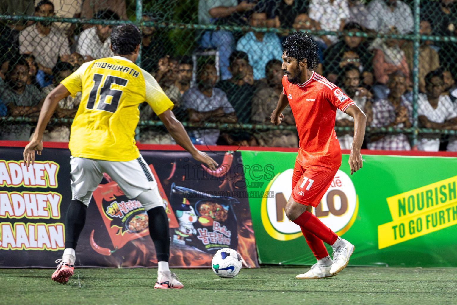 RRC vs Ooredoo Maldives in Club Maldives Cup 2024 held in Rehendi Futsal Ground, Hulhumale', Maldives on Saturday, 28th September 2024. Photos: Ismail Thoriq / images.mv