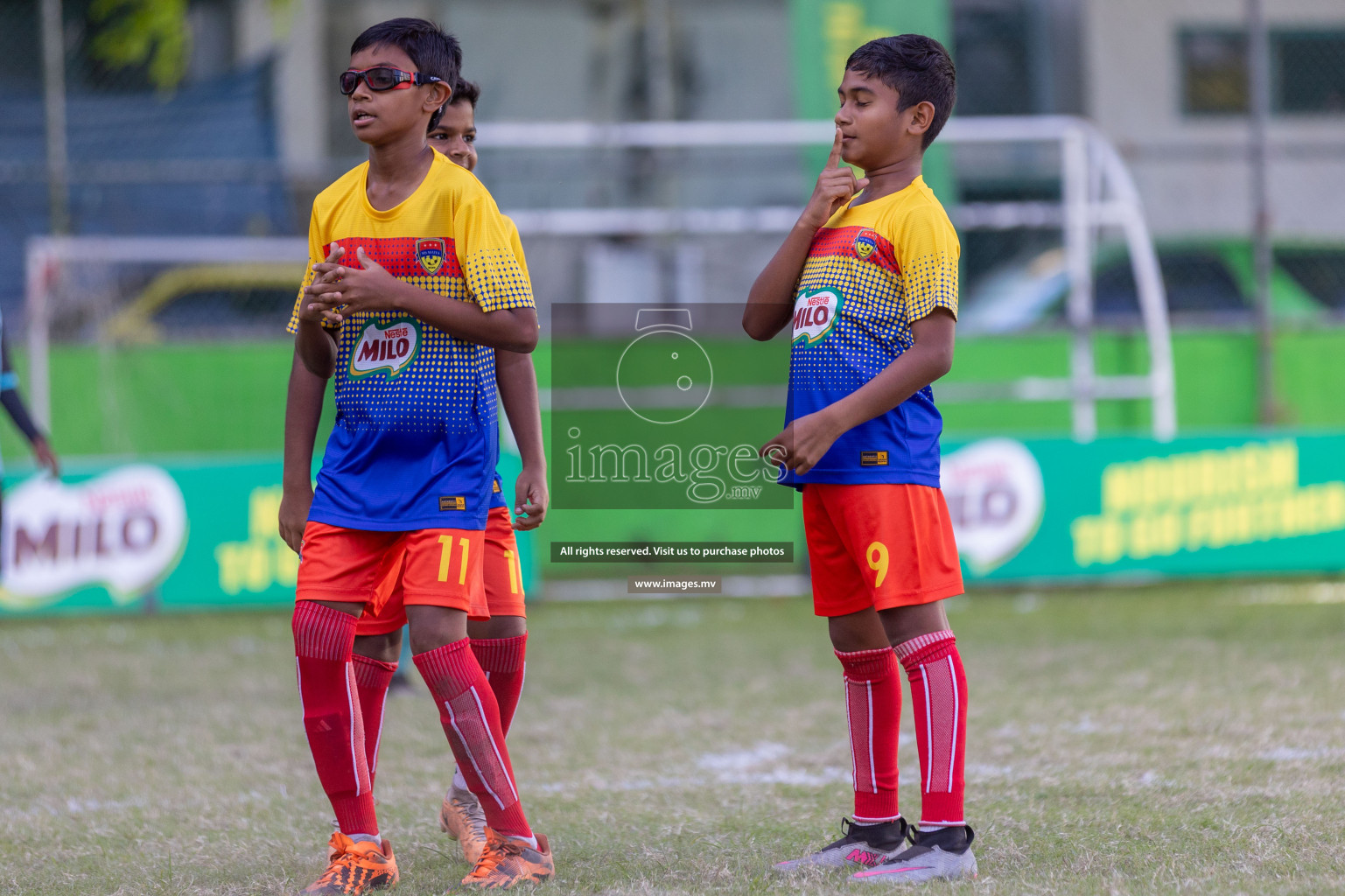 Day 2 of MILO Academy Championship 2023 (U12) was held in Henveiru Football Grounds, Male', Maldives, on Saturday, 19th August 2023. Photos: Shuu / images.mv