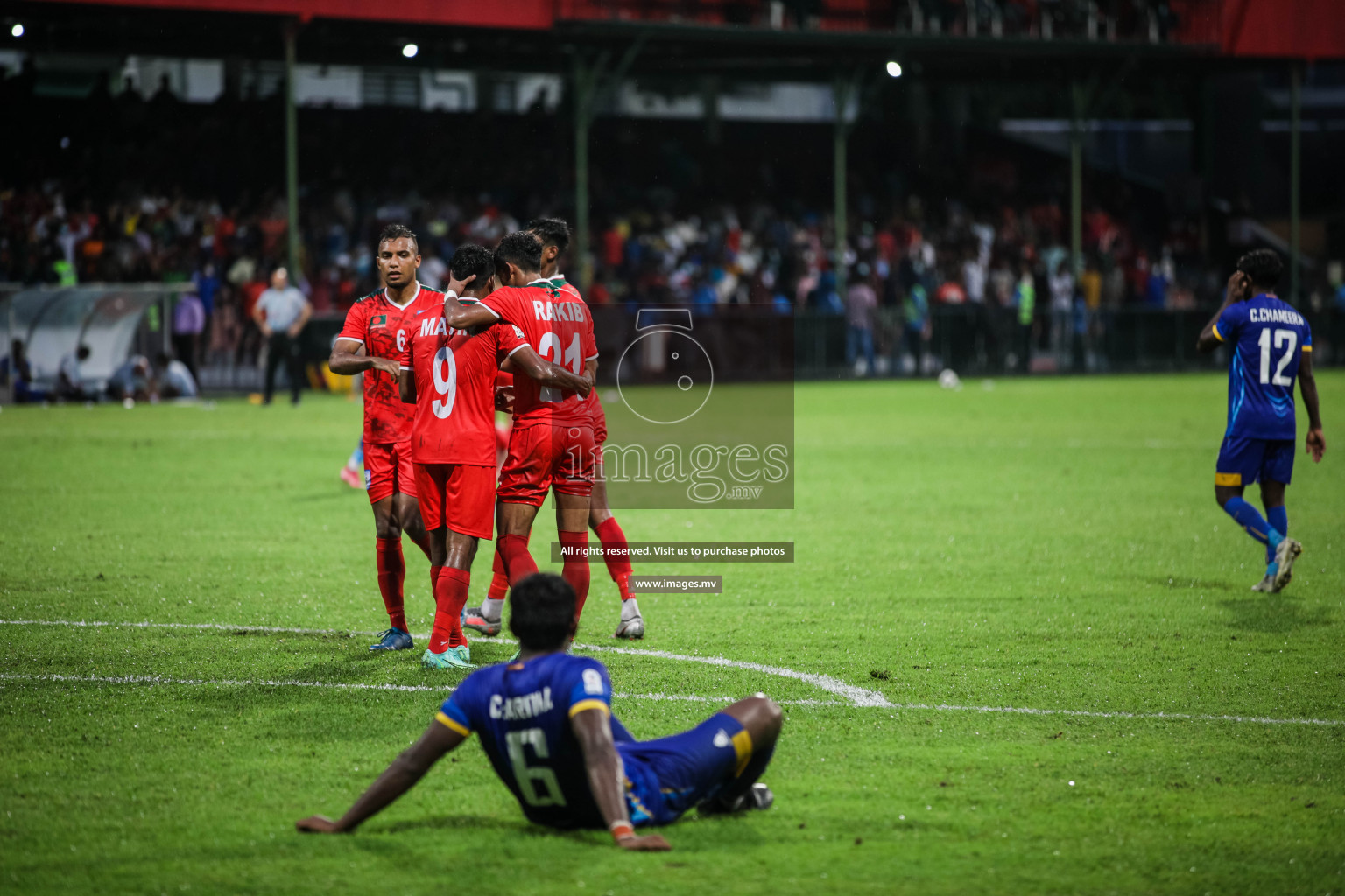 Bangladesh vs Sri Lanka in SAFF Championship 2021 held on 1st October 2021 in Galolhu National Stadium, Male', Maldives