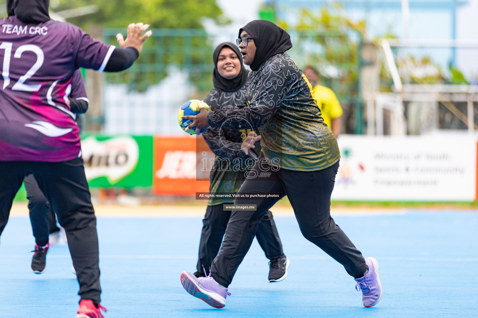 Day 3 of 7th Inter-Office/Company Handball Tournament 2023, held in Handball ground, Male', Maldives on Sunday, 18th September 2023 Photos: Nausham Waheed/ Images.mv