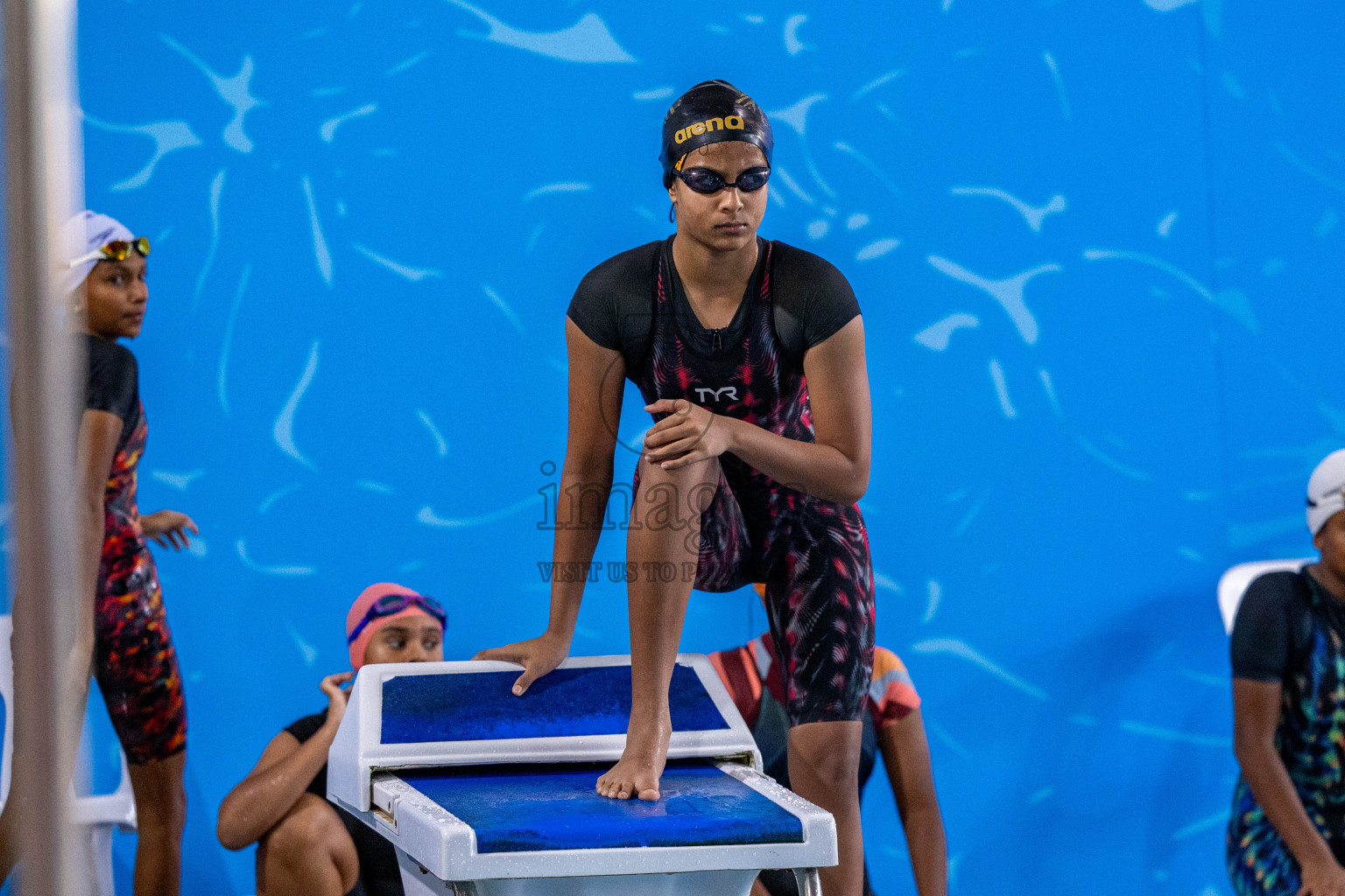 Day 4 of 20th Inter-school Swimming Competition 2024 held in Hulhumale', Maldives on Tuesday, 15th October 2024. Photos: Ismail Thoriq / images.mv