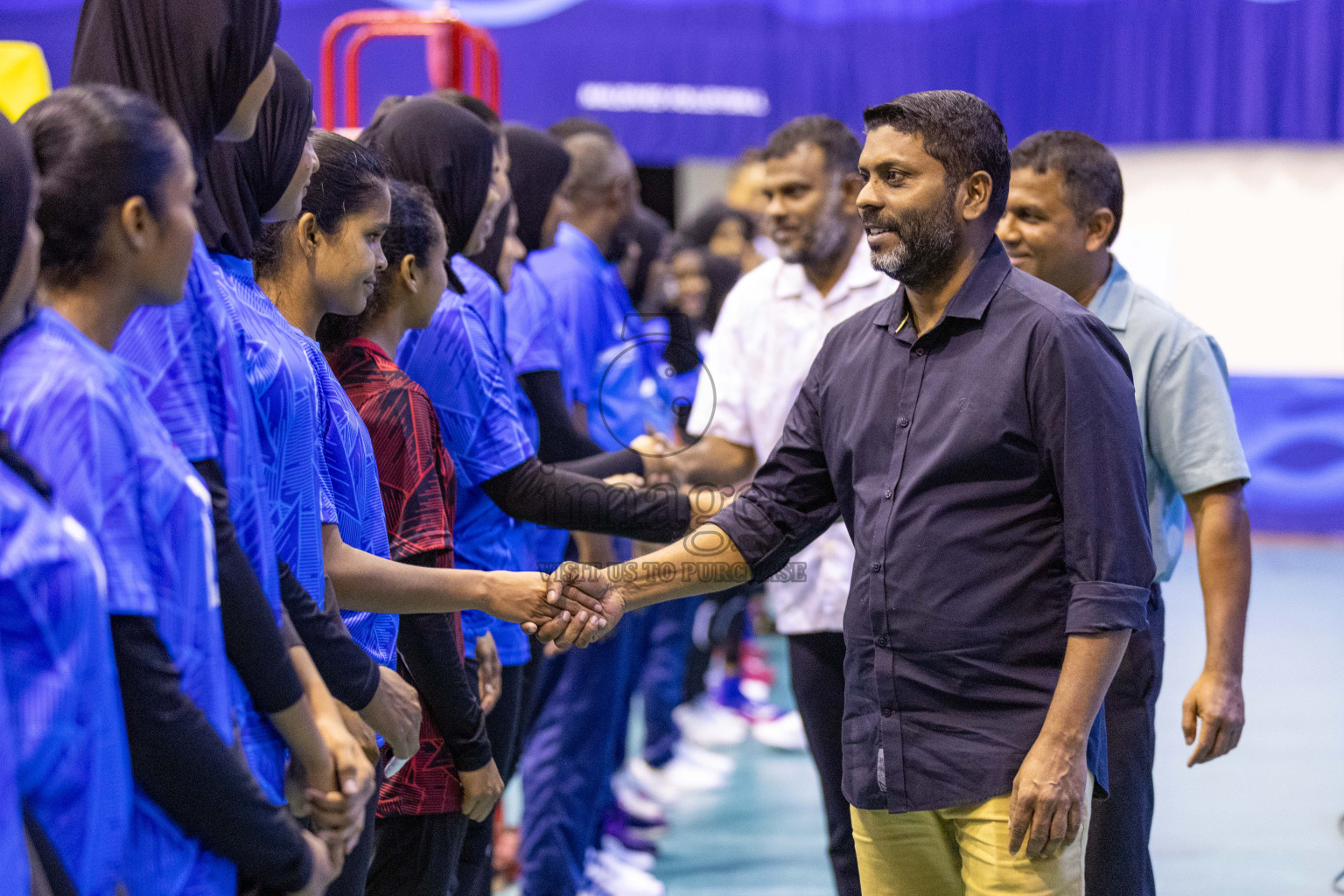 Final of Women's Division of Volleyball Association Cup 2023 held in Male', Maldives on Monday, 25th December 2023 at Social Center Indoor Hall Photos By: Nausham Waheed /images.mv