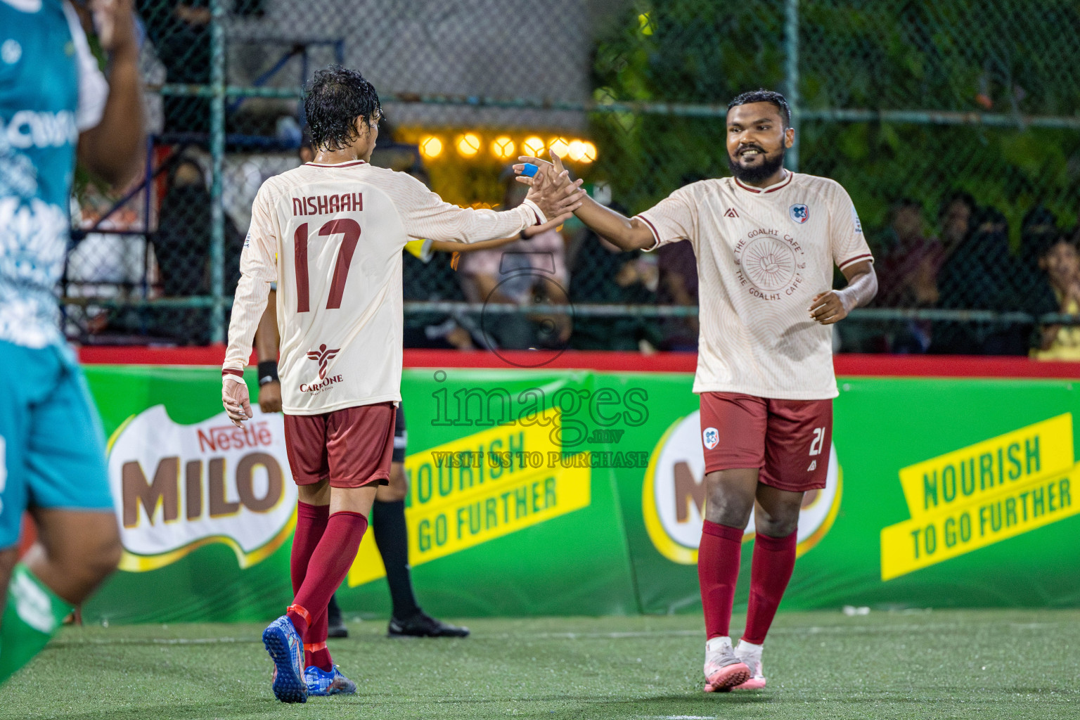 CLUB 220 vs HES CLUB Maldives Classic 2024 held in Rehendi Futsal Ground, Hulhumale', Maldives on Thursday, 12th September 2024. 
Photos: Hassan Simah / images.mv