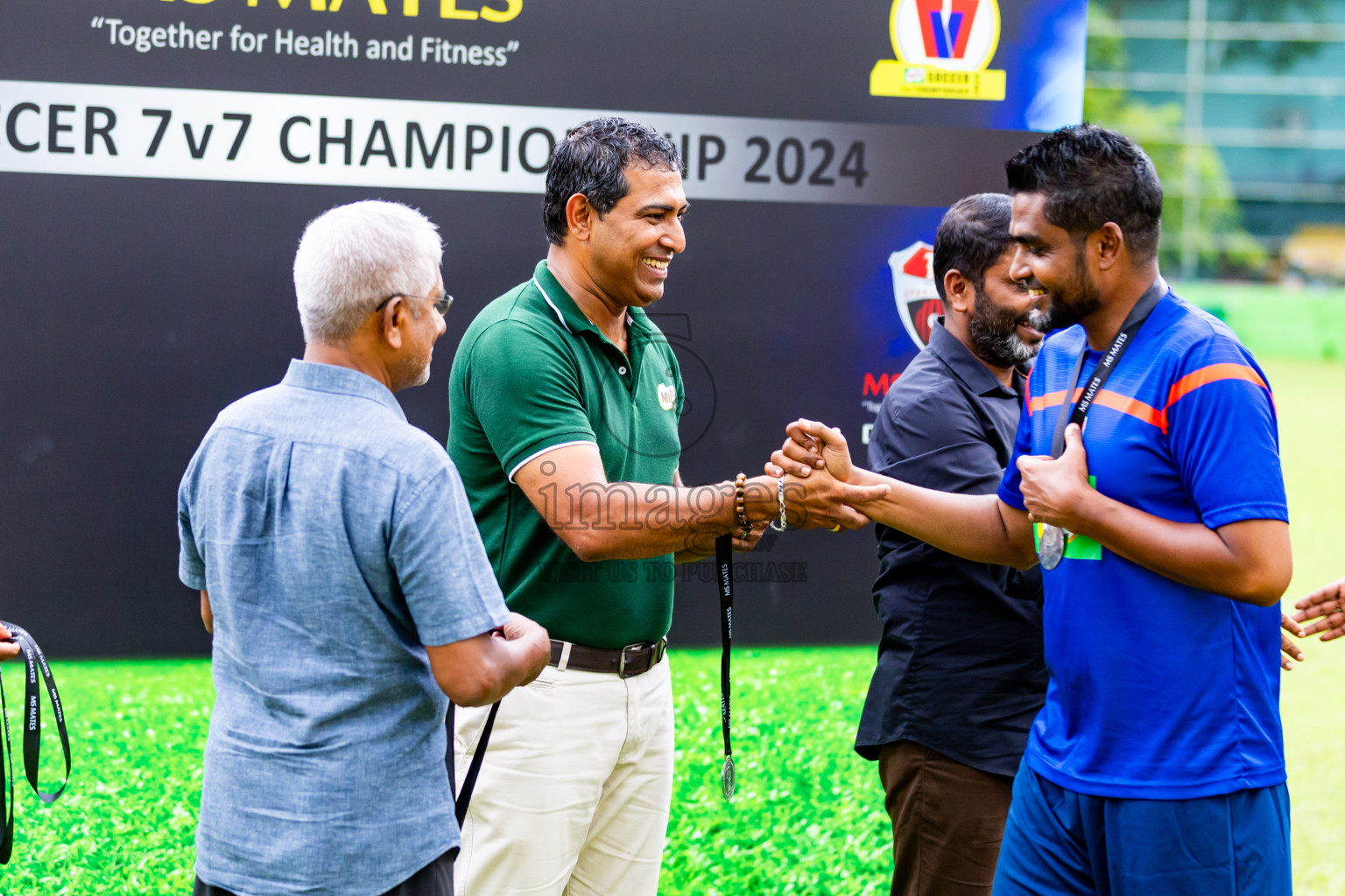 Day 3 of MILO Soccer 7 v 7 Championship 2024 was held at Henveiru Stadium in Male', Maldives on Saturday, 25th April 2024. Photos: Nausham Waheed / images.mv