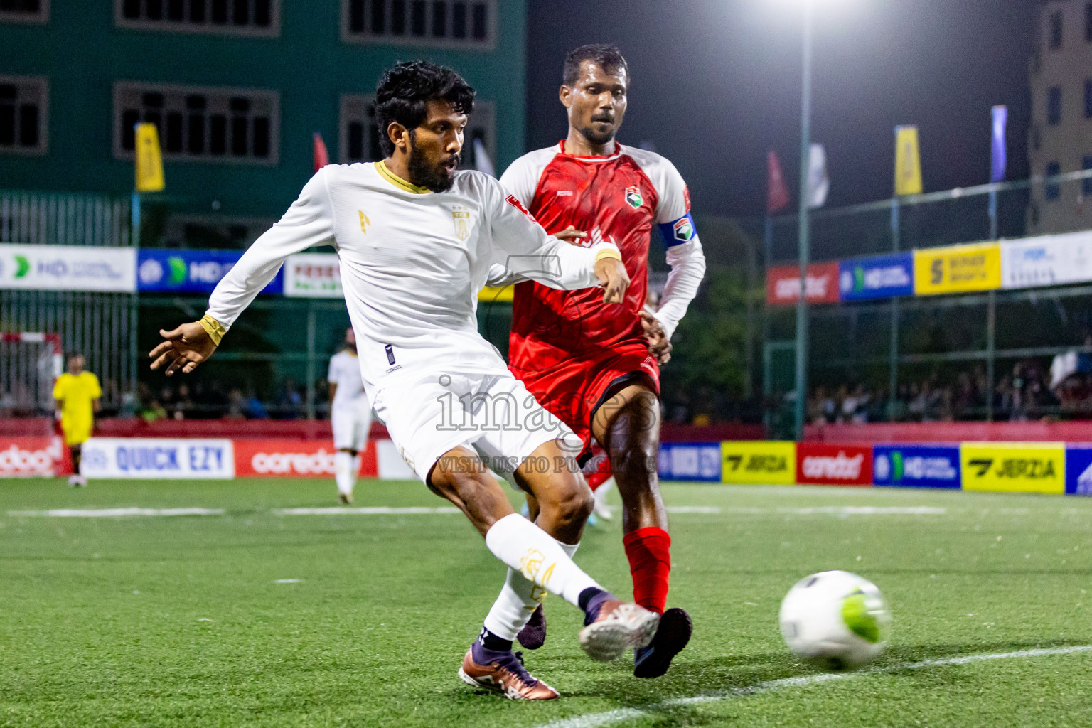 Th. Madifushi  VS  Th. Thimarafushi in Day 11 of Golden Futsal Challenge 2024 was held on Thursday, 25th January 2024, in Hulhumale', Maldives
Photos: Nausham Waheed / images.mv