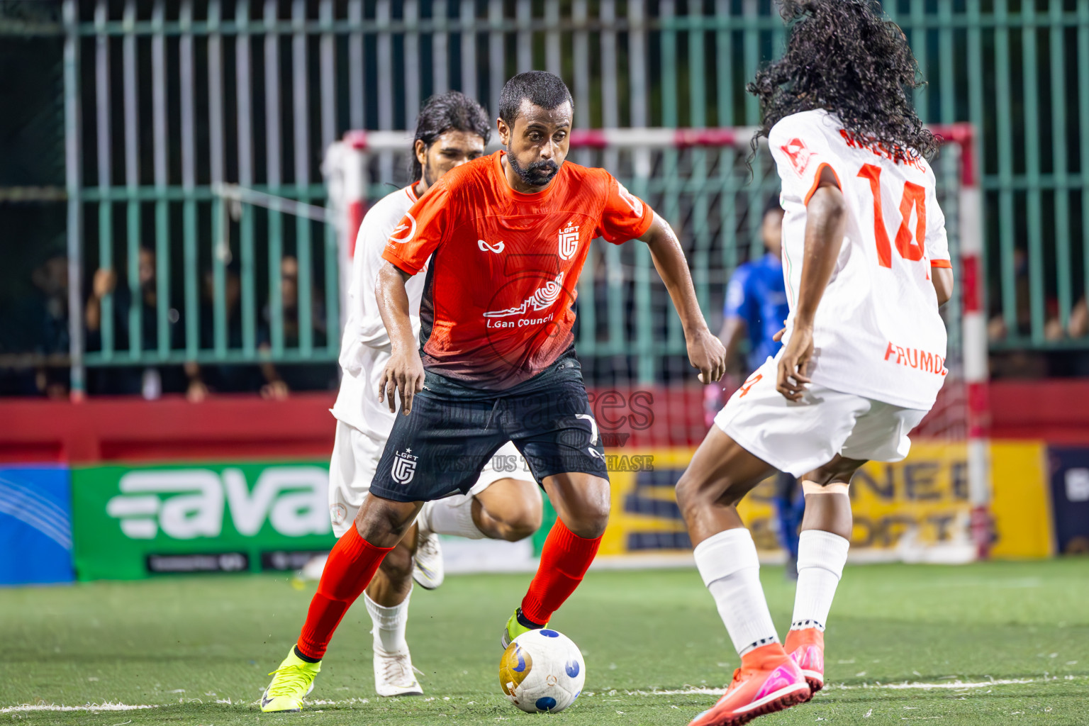 L Gan vs L Isdhoo in Laamu Atoll Finals Day 26 of Golden Futsal Challenge 2025 was held on Thursday , 30th January 2025, in Hulhumale', Maldives. Photos: Ismail Thoriq / images.mv