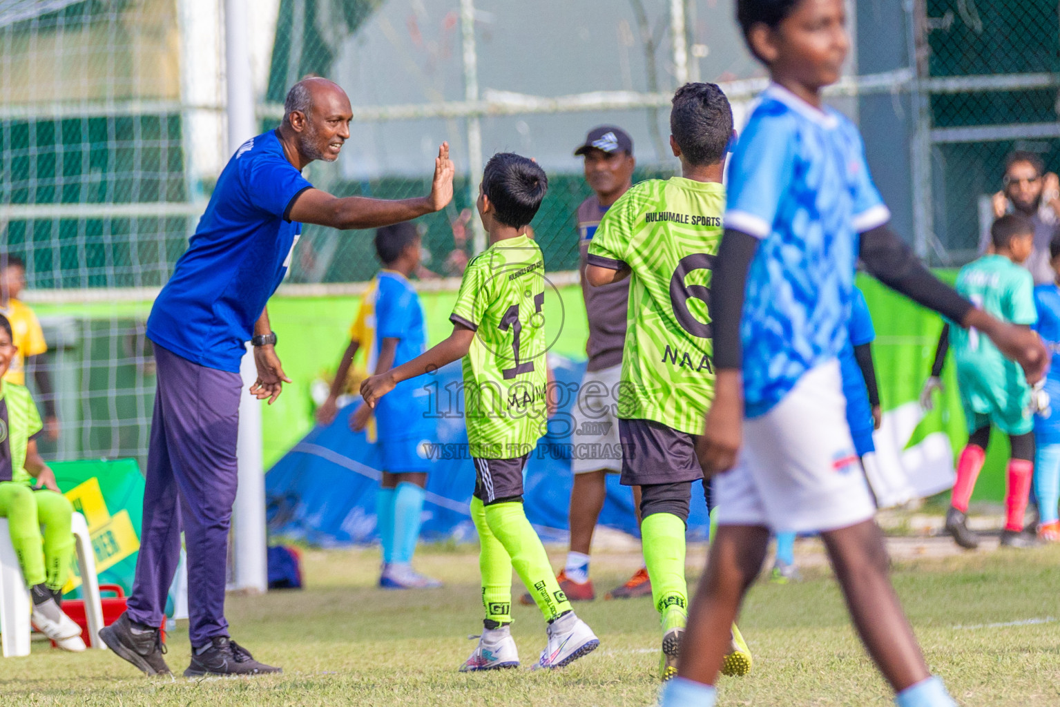 Day 2  of MILO Academy Championship 2024 - U12 was held at Henveiru Grounds in Male', Maldives on Thursday, 5th July 2024. Photos: Shuu Abdul Sattar / images.mv