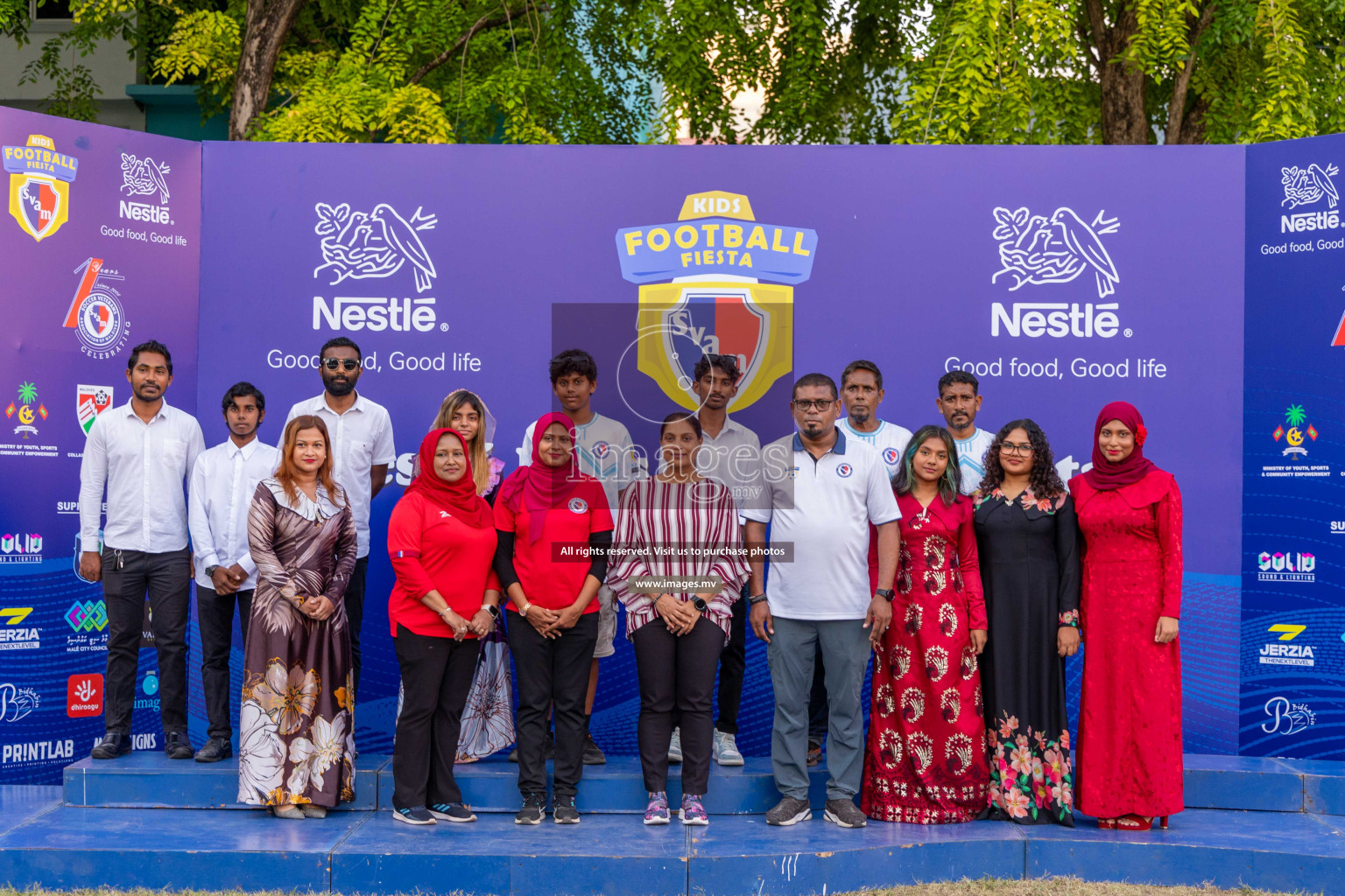 Day 4 of Nestle Kids Football Fiesta, held in Henveyru Football Stadium, Male', Maldives on Saturday, 14th October 2023
Photos: Ismail Thoriq / images.mv