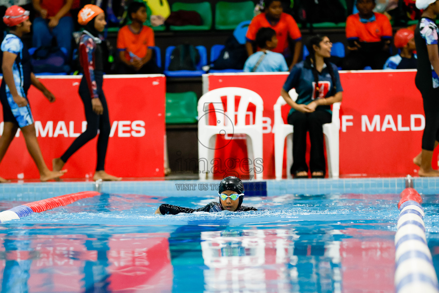 Day 1 of BML 6th National Kids Swimming Kids Festival 2025 held in Hulhumale', Maldives on Monday, 3rd November 2024. Photos: Hassan Simah / images.mv
