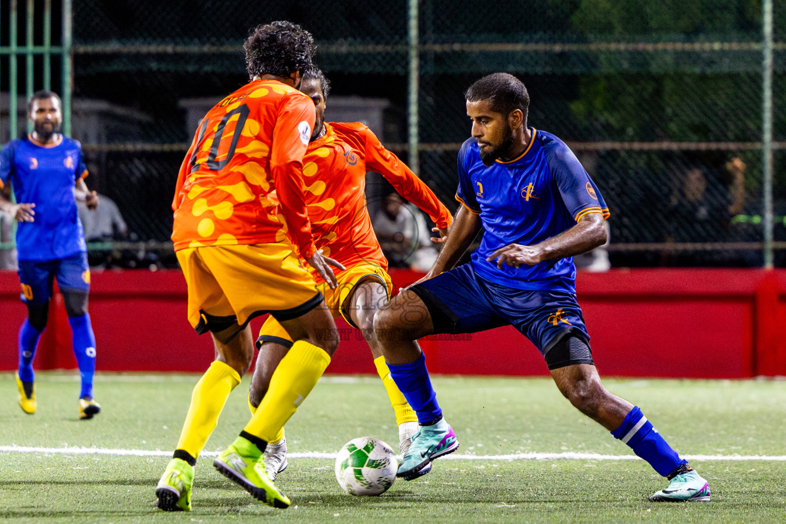 Hulhumale' Hospital vs Customs RC in Day 15 of Office League 2025 was held on Friday, 2nd May 2025 in Hulhumale', Maldives. Photos: Nausham Waheed / images.mv