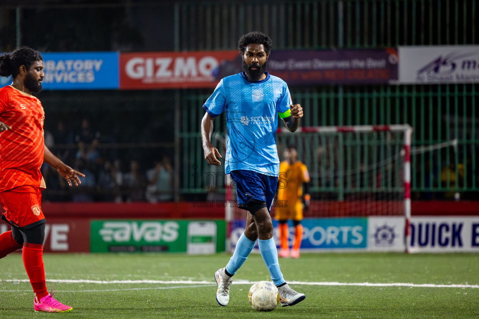 M Dhiggaru vs M Muli in Day 21 of Golden Futsal Challenge 2025 was held on Saturday , 25th January 2025, in Hulhumale', Maldives. Photos: Nausham Waheed / images.mv